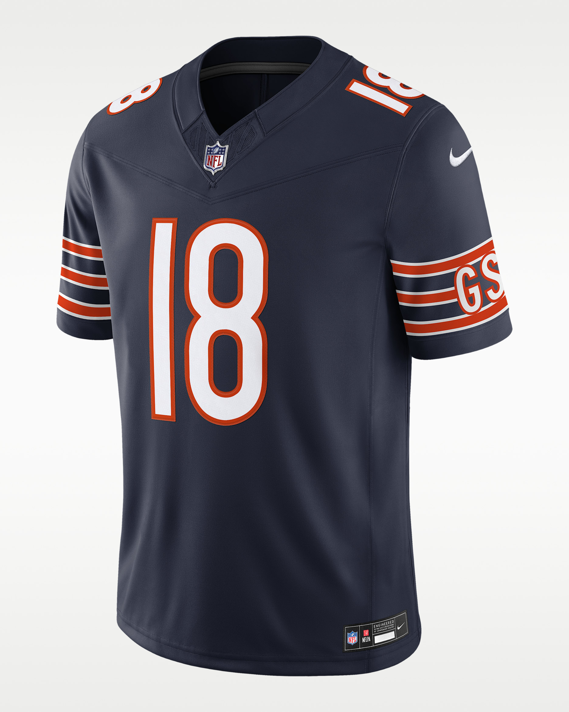 Caleb Williams Chicago Bears Men's Nike Dri-FIT NFL Limited Jersey - Navy