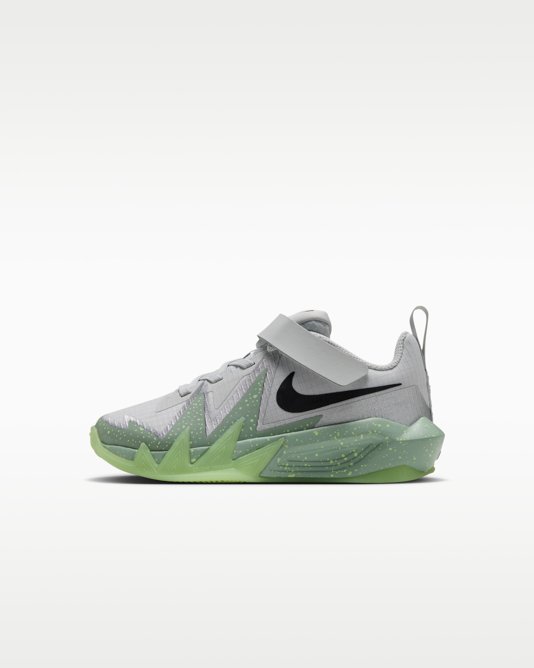 Nike S.T. Dynamite Little Kids' Basketball Shoes - Photon Dust/Barely Volt/Steam/Black