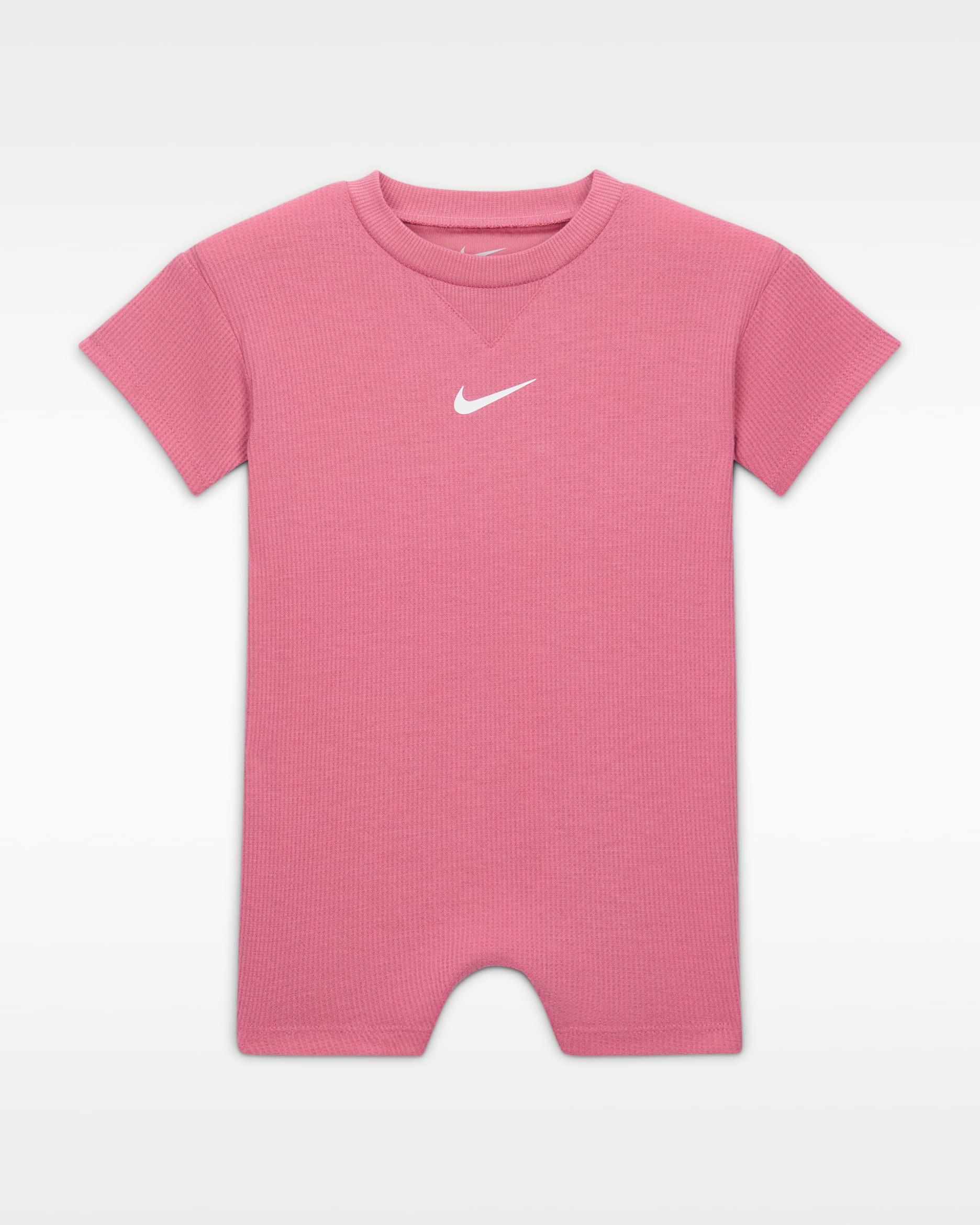 Nike Baby (0-9M) Waffle Romper - Peony/White