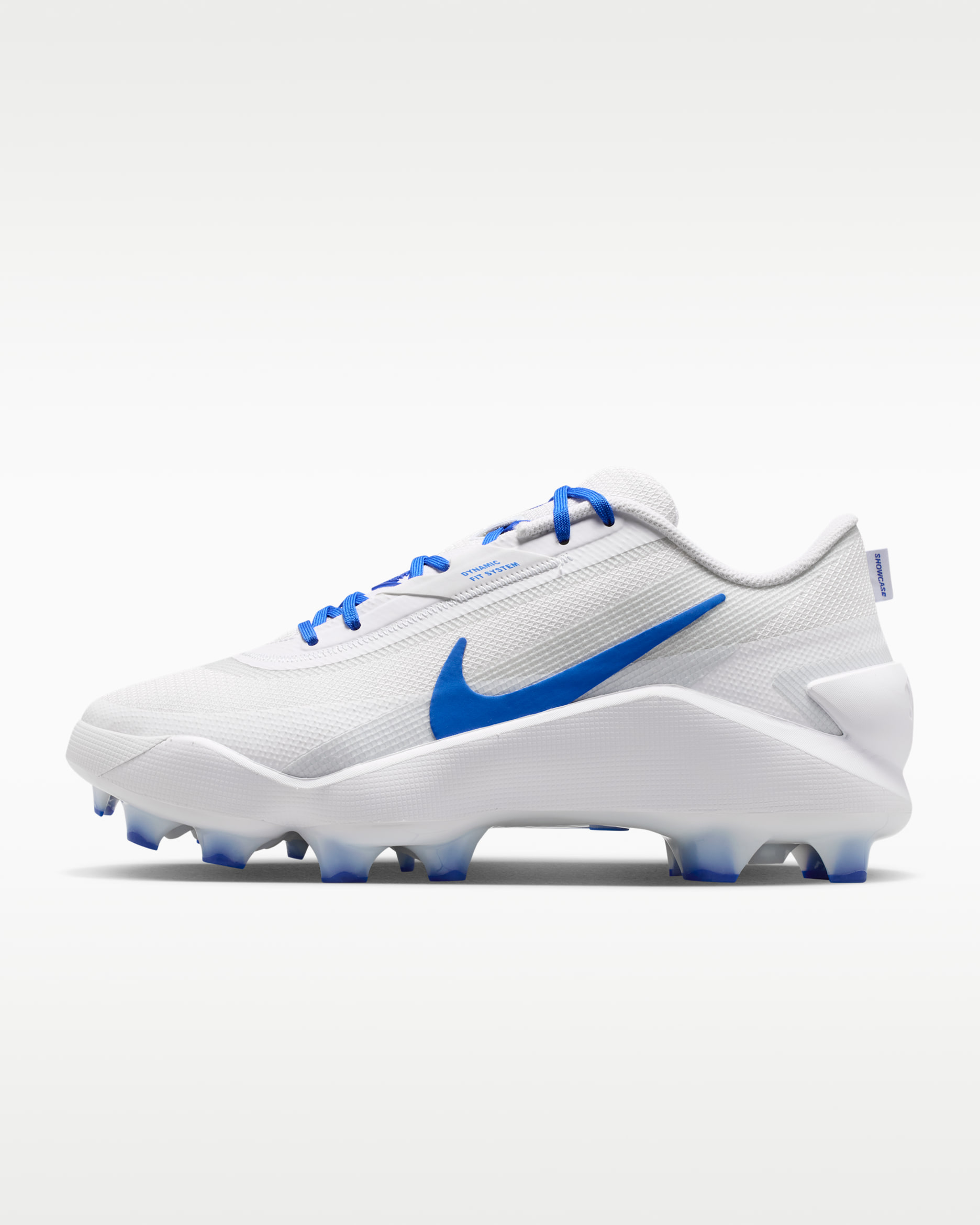 Nike Diamond Showcase MCS Baseball Cleats - White/Hyper Royal