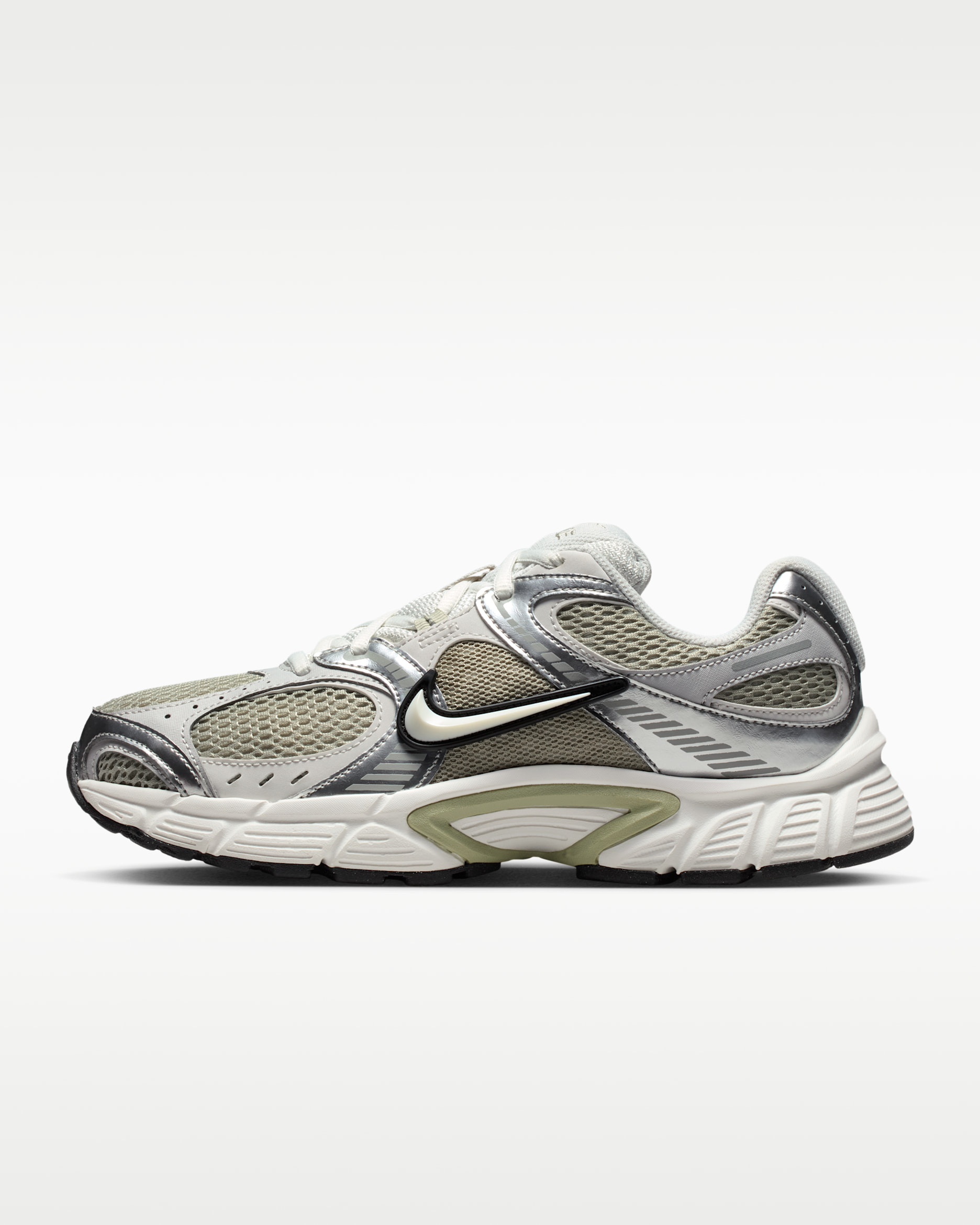 Nike V5 RNR Schuh mit reflektierenden Akzenten (Damen) - Spruce Fog/Metallic Silver/Photon Dust/Summit White