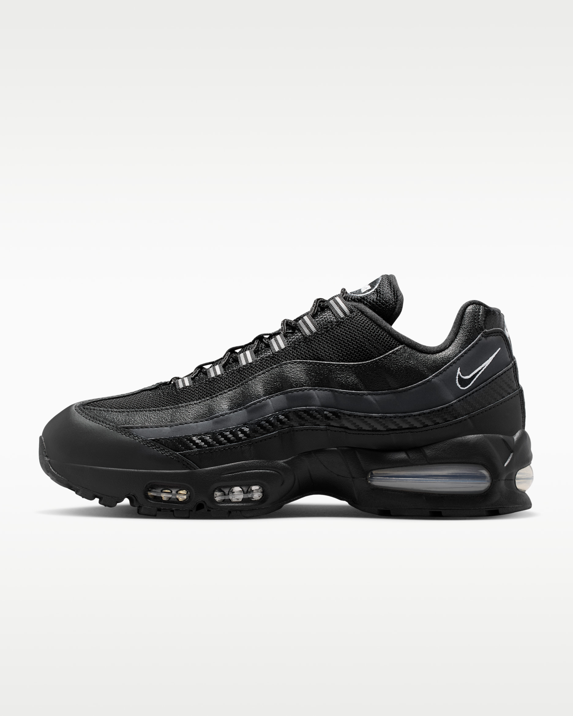 Nike Air Max 95 Big Bubble Men's Shoes - Black/Metallic Silver/Cool Grey/White