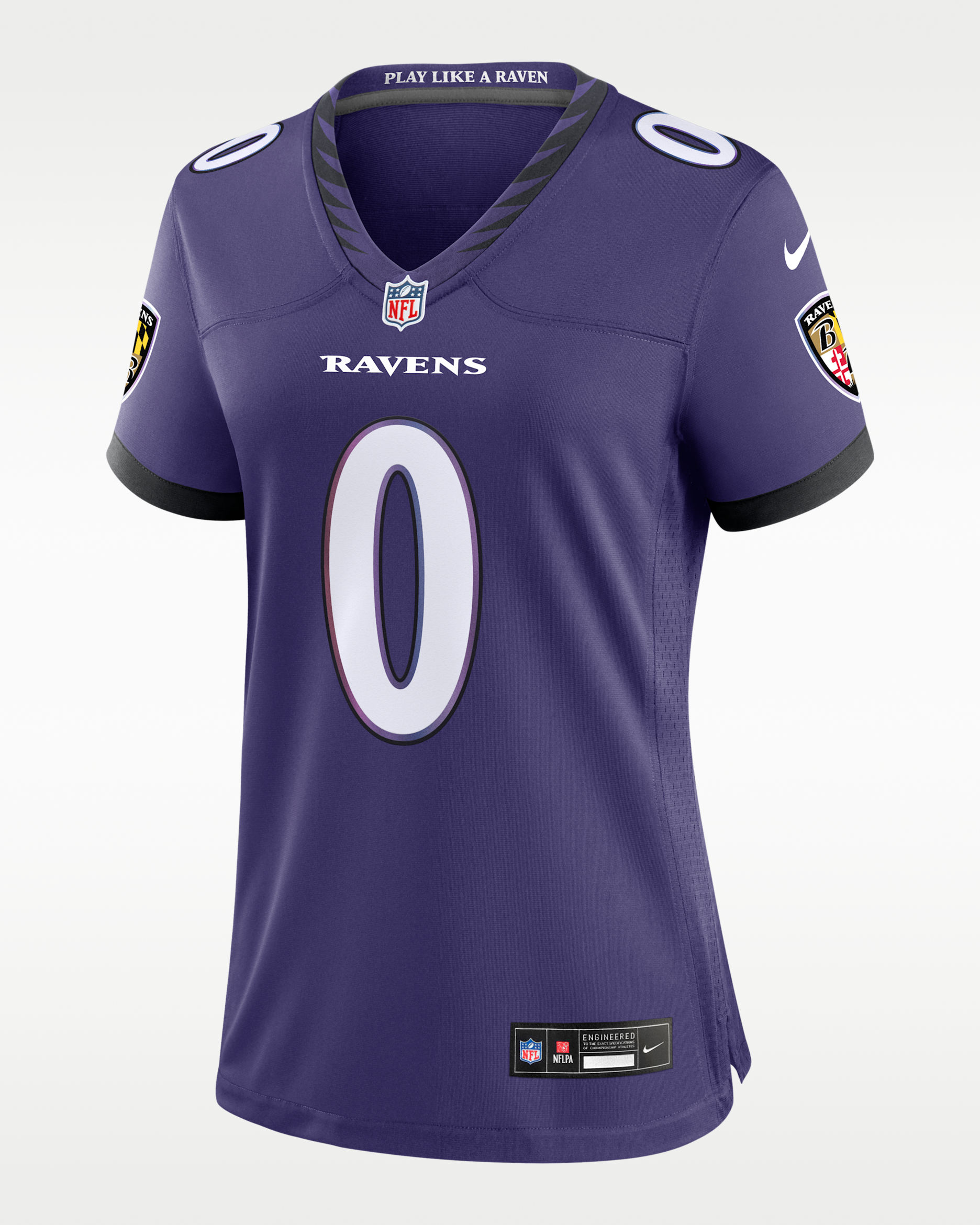 Roquan Smith Baltimore Ravens Women's Nike NFL Game Jersey - Purple
