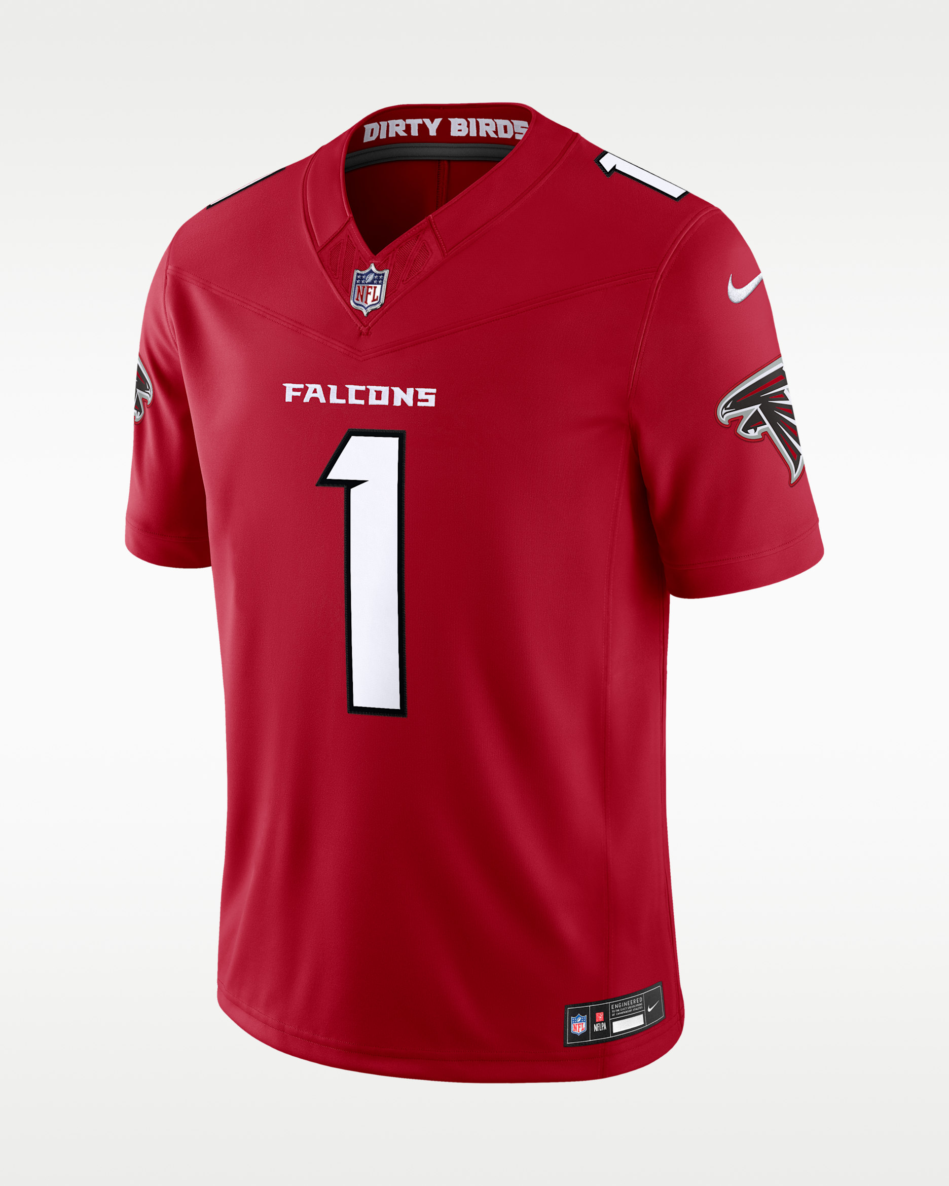 Dirty Birds Atlanta Falcons Men's Nike Dri-FIT NFL Limited Jersey - Red