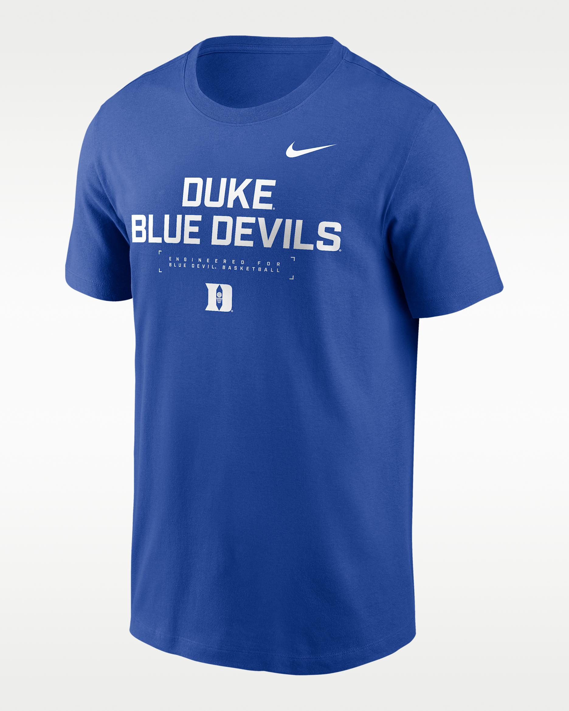 Duke Courtside Basketball Men's Nike Dri-FIT College T-Shirt - Royal