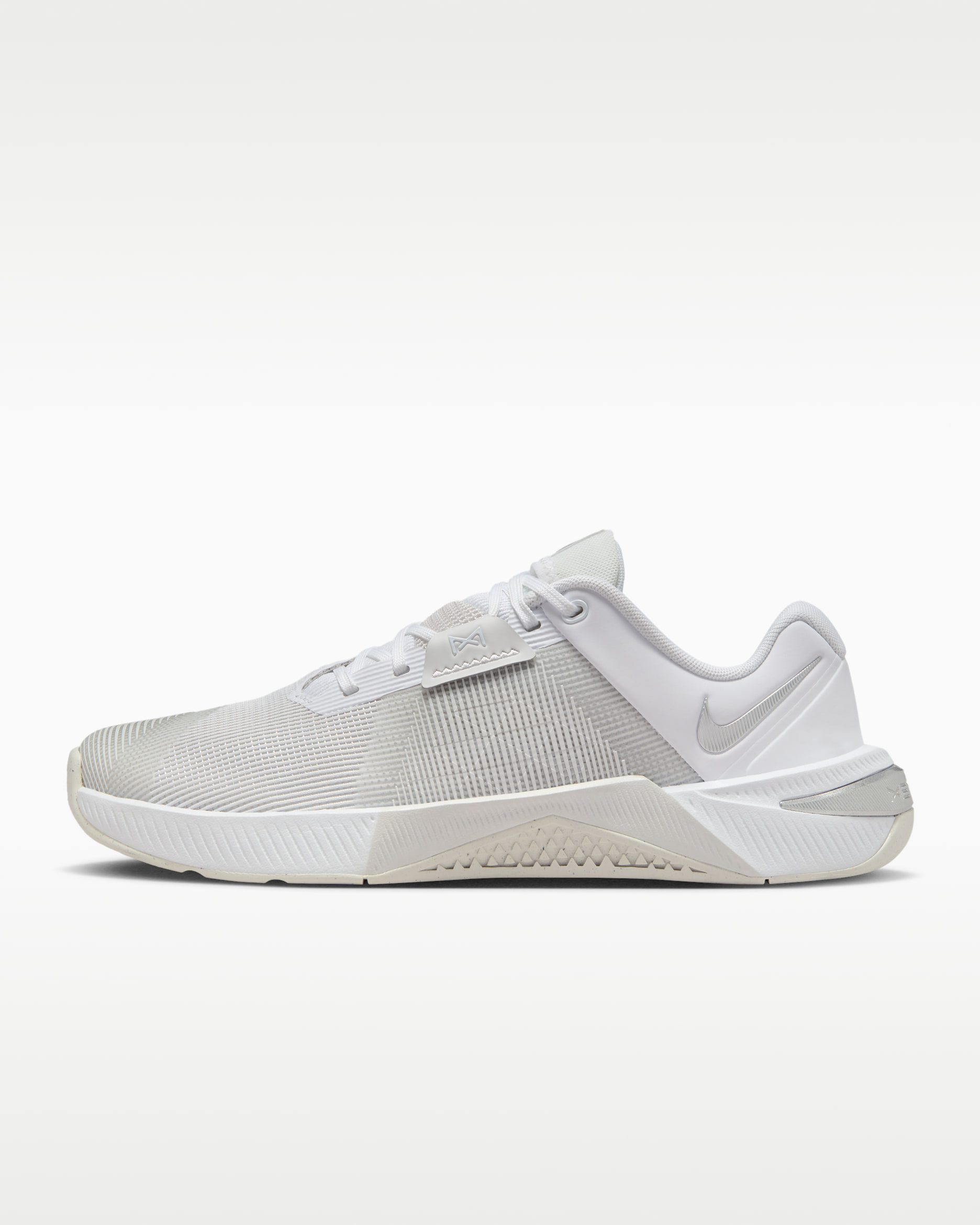 Nike Metcon 10 Women's Workout Shoes - White/Platinum Tint/Wolf Grey/Metallic Silver