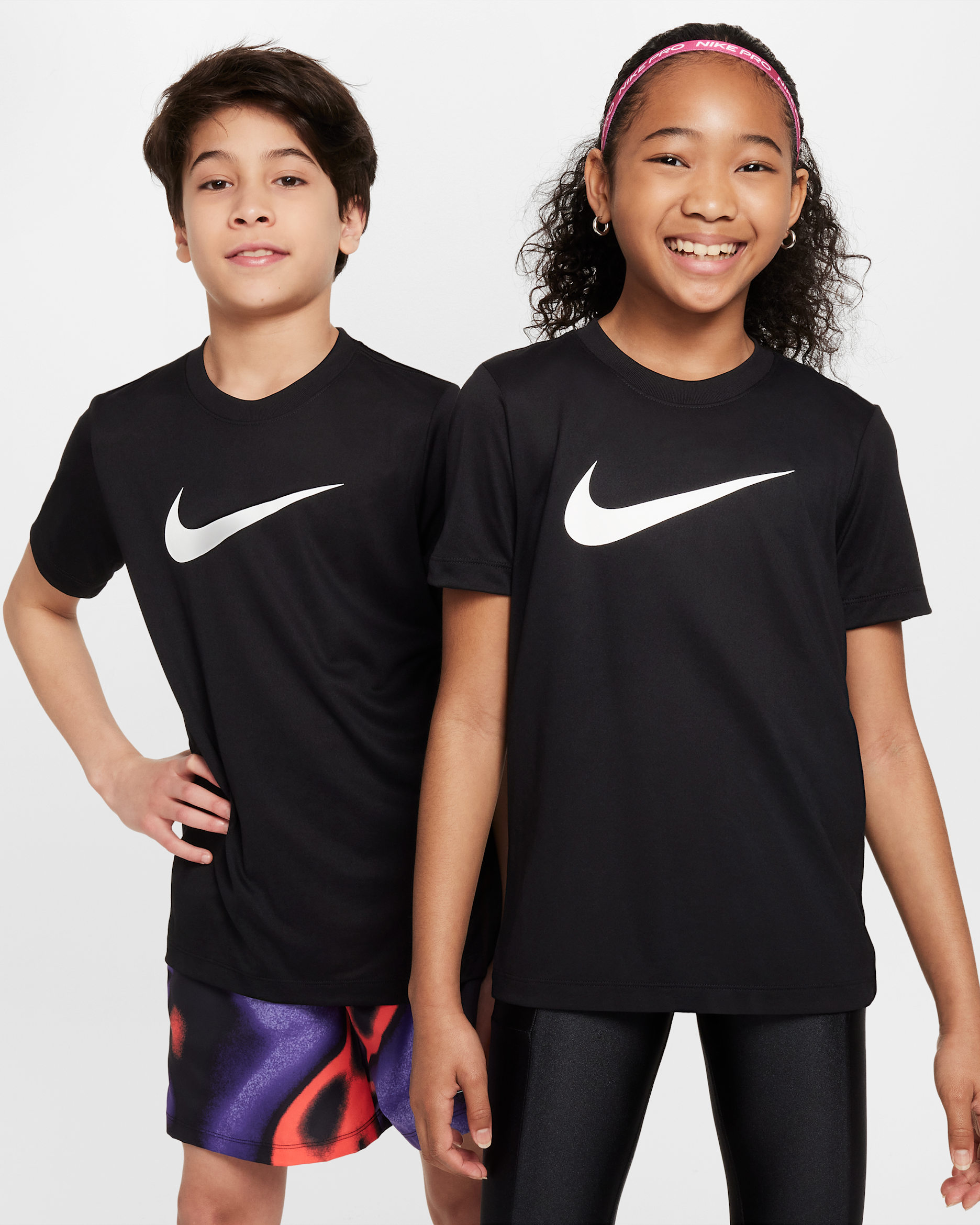 Nike Legend Big Kids' Dri-FIT T-Shirt - Black