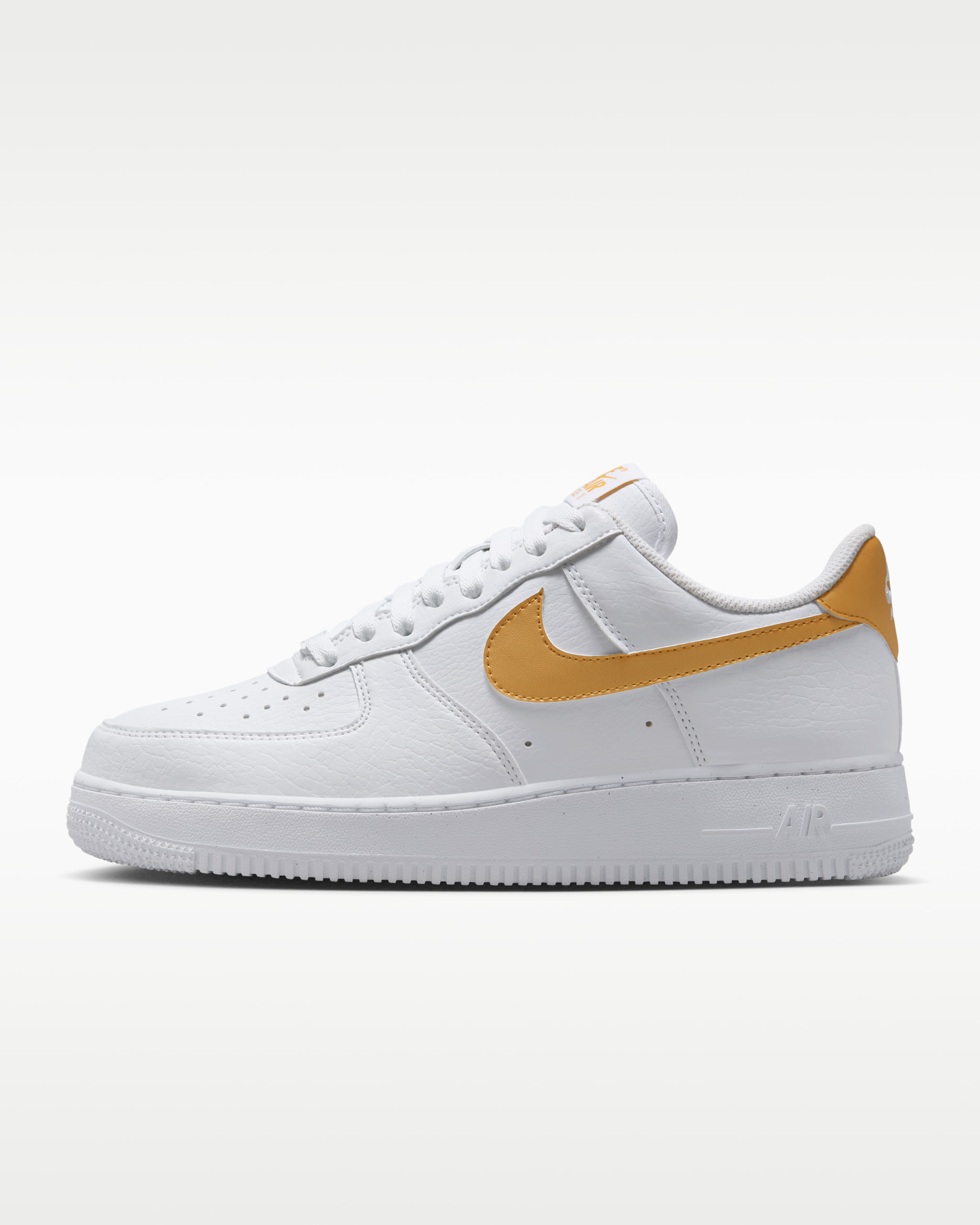 Nike Air Force 1 '07 Next Nature Women's Shoes - White/Metallic Gold