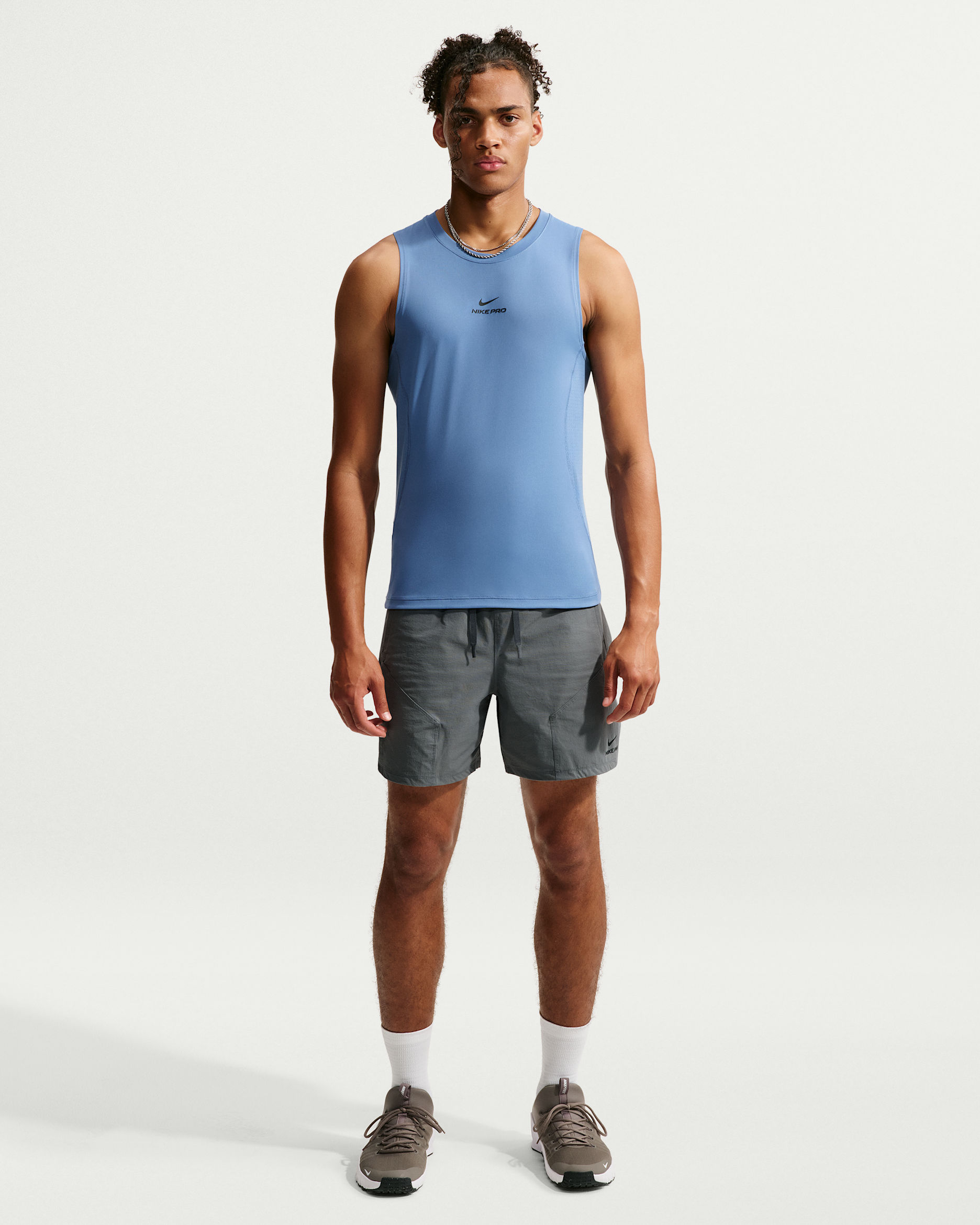 Nike Pro Training Men's Dri-FIT ADV 15cm (approx.) Shorts - Smoke Grey/Smoke Grey/Black