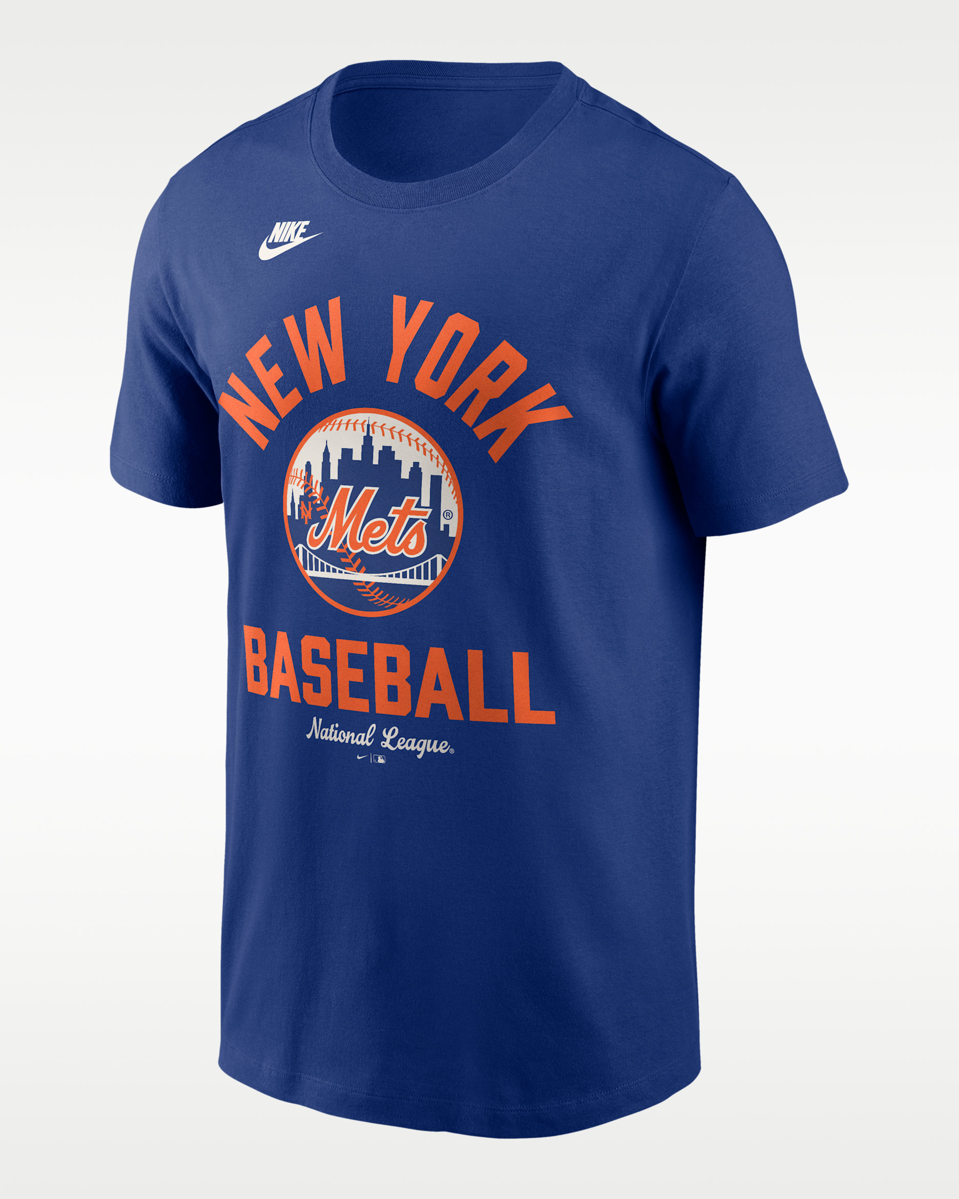 New York Mets Cooperstown Men's Nike MLB T-Shirt - Royal