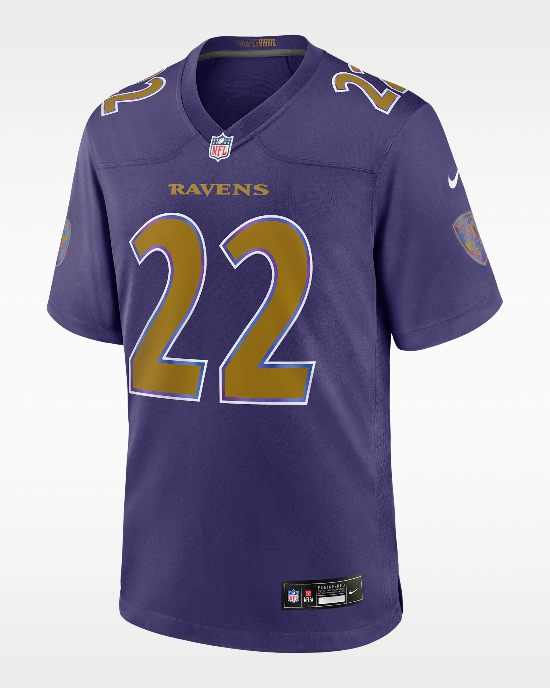 Derrick Henry Baltimore Ravens Men's Nike NFL Game Jersey - Purple