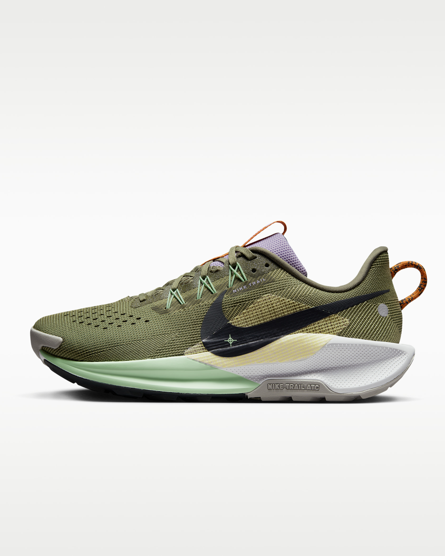 Nike Pegasus Trail 5 Men's Trail-Running Shoes - Medium Olive/Neutral Olive/Vapour Green/Anthracite