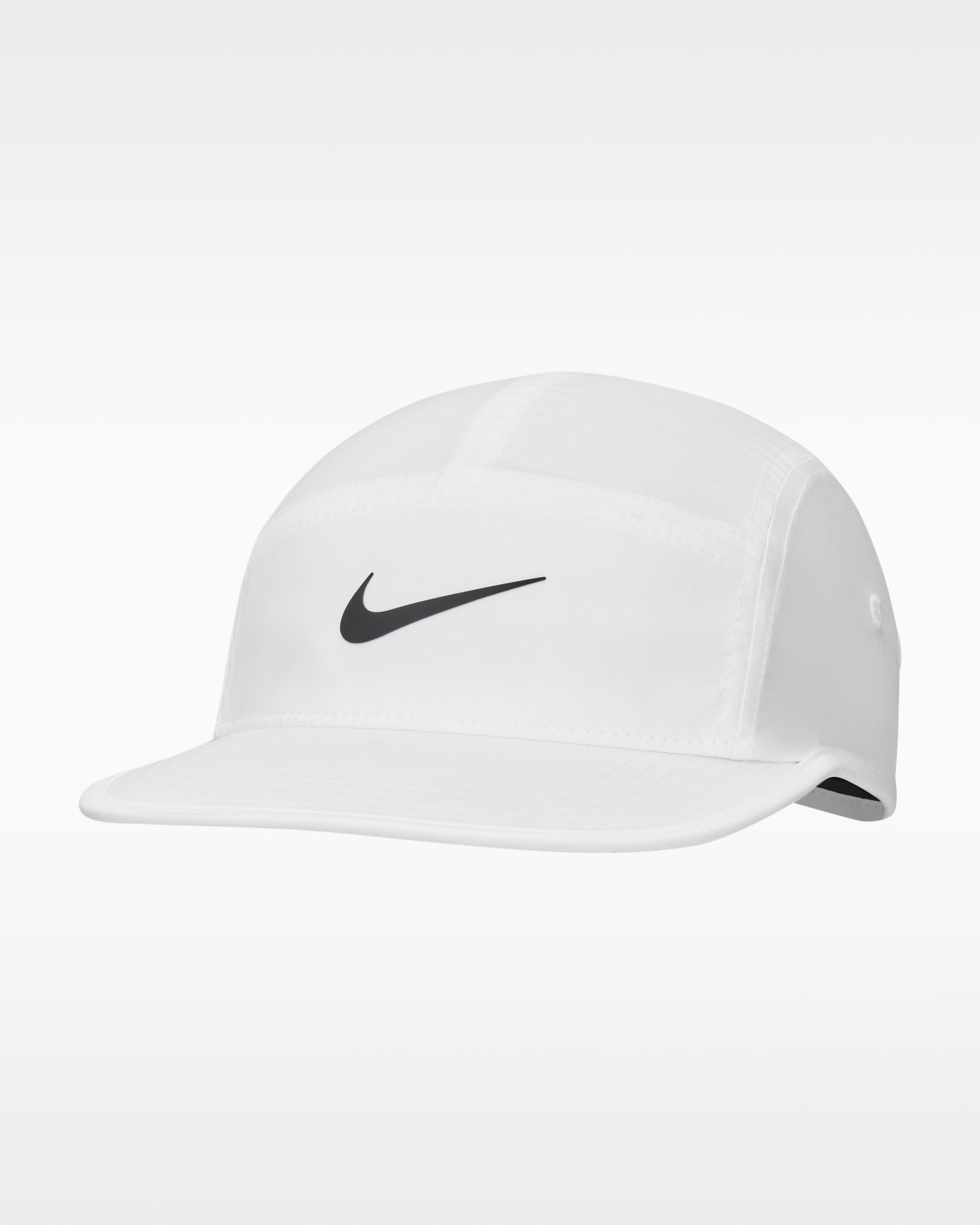 Nike Fly Dri-FIT formløs Swoosh-caps - Hvit/Anthracite/Svart