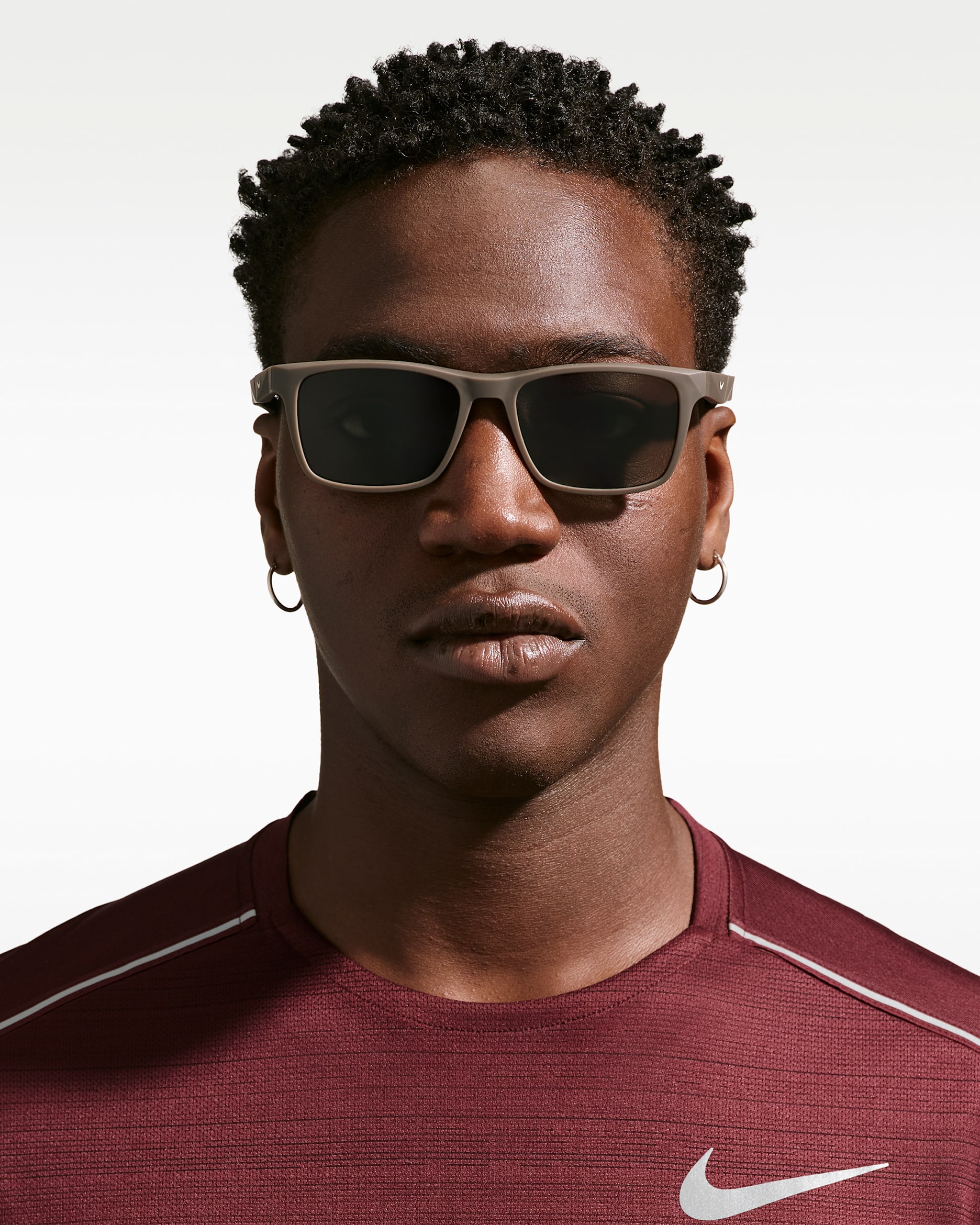 Nike Radeon 1 Sunglasses - Ironstone/Green