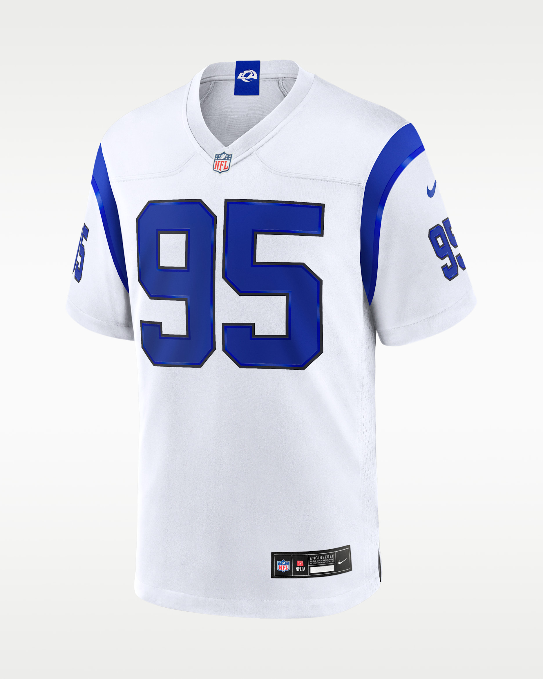 Myles Garrett Los Angeles Rams Men's Nike NFL Game Jersey - White