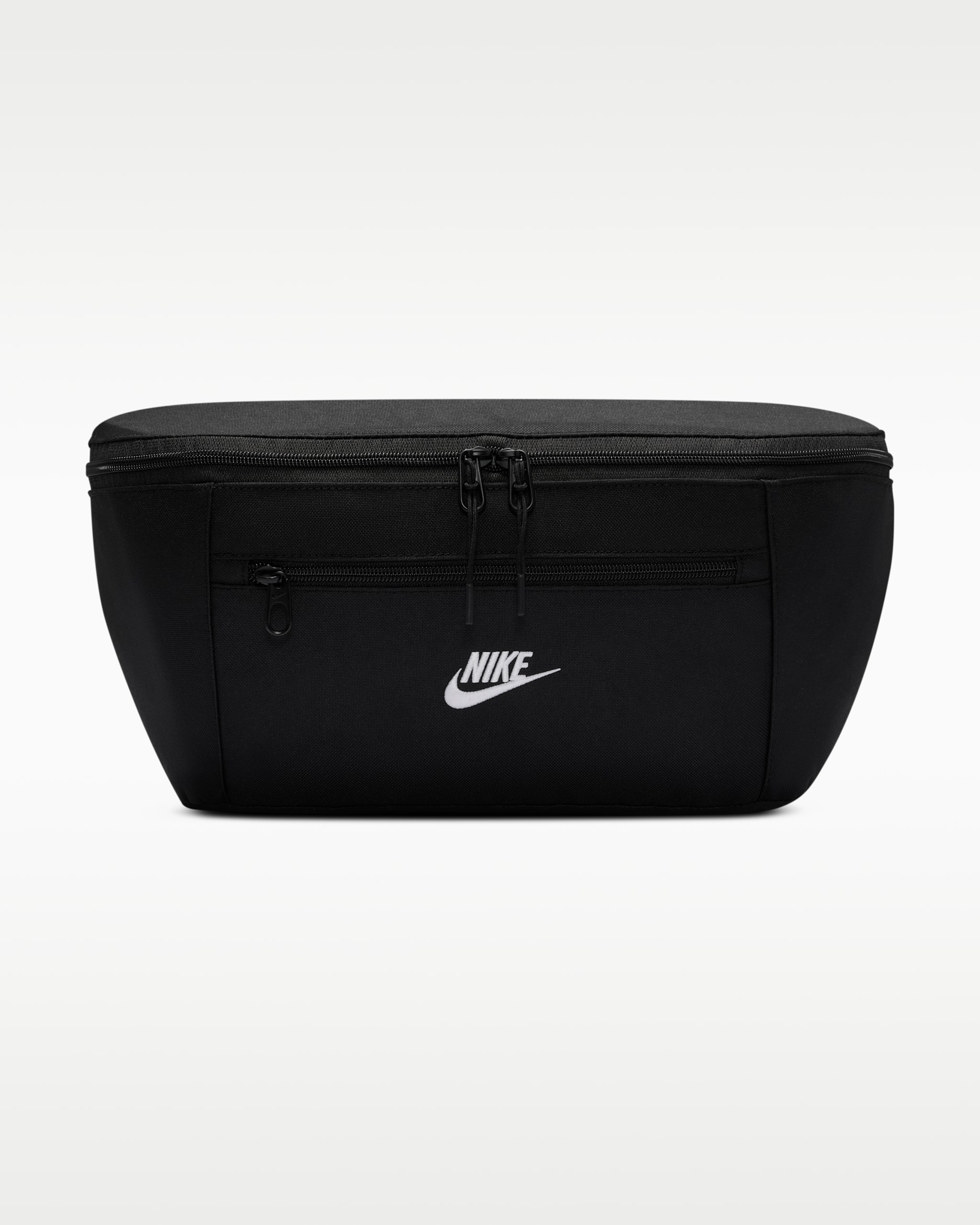 나이키 헤리티지 웨이스트 팩(8L) - 블랙/블랙/화이트