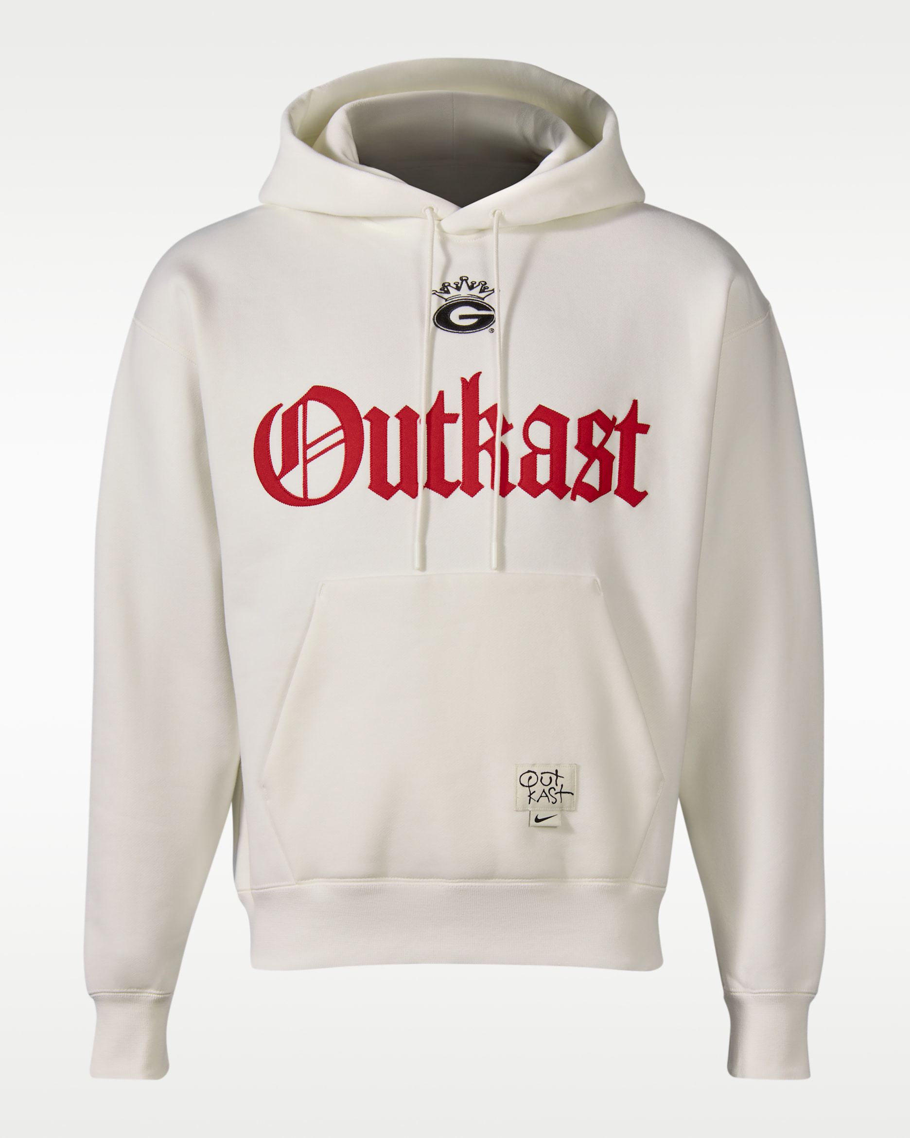 Sudadera con gorro Nike x UGA x Outkast - Crema