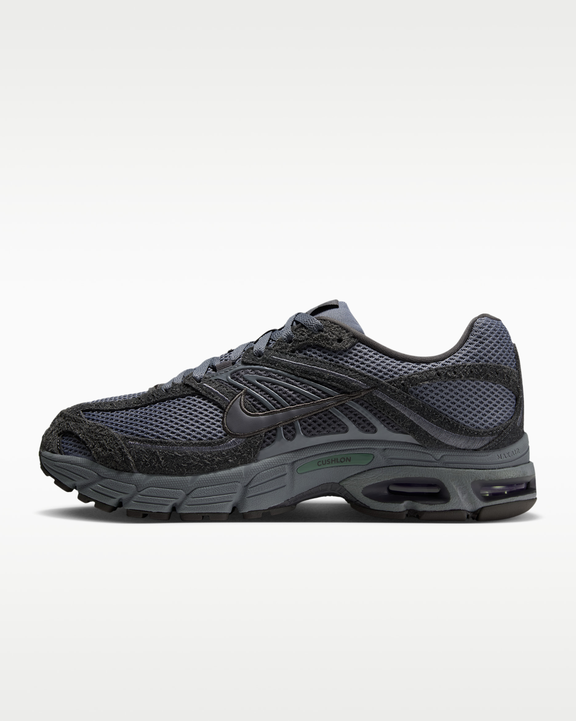 Nike Air Max Moto 2K Suede Shoes - Iron Grey/Medium Ash/Smoke Grey