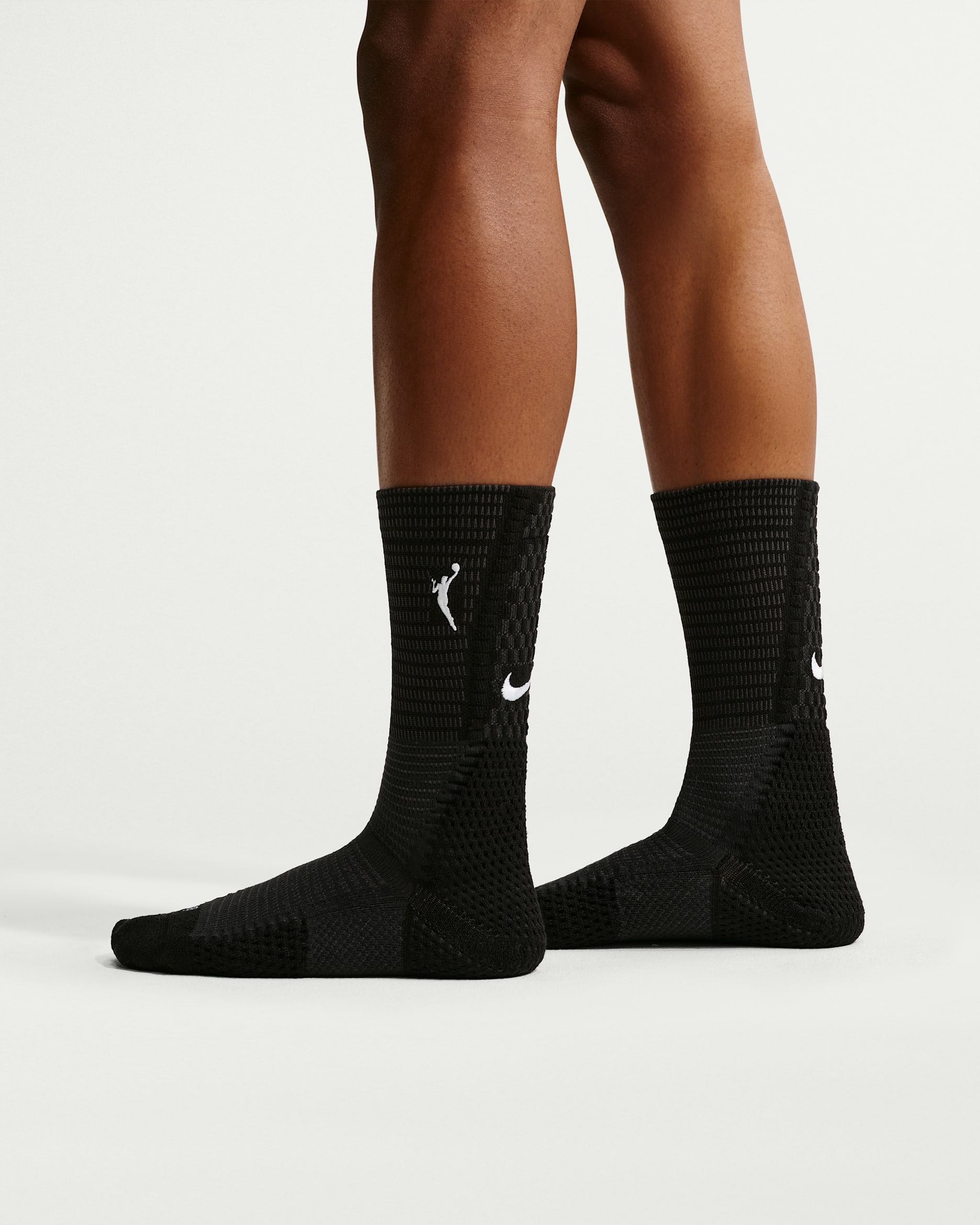 Nike Unicorn Dri-FIT ADV WNBA Cushioned Crew Socks (1 Pair) - Black/Anthracite/White