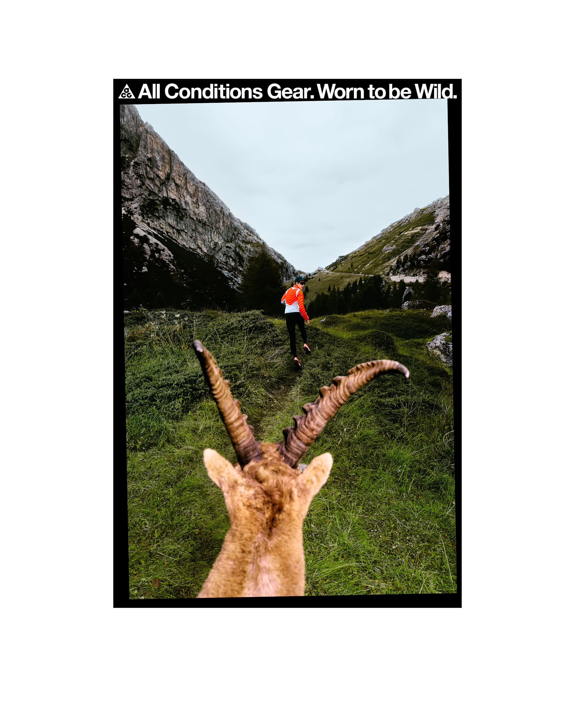 Nike ACG “Ibex” Poster 22" x 34" - Multi-Color