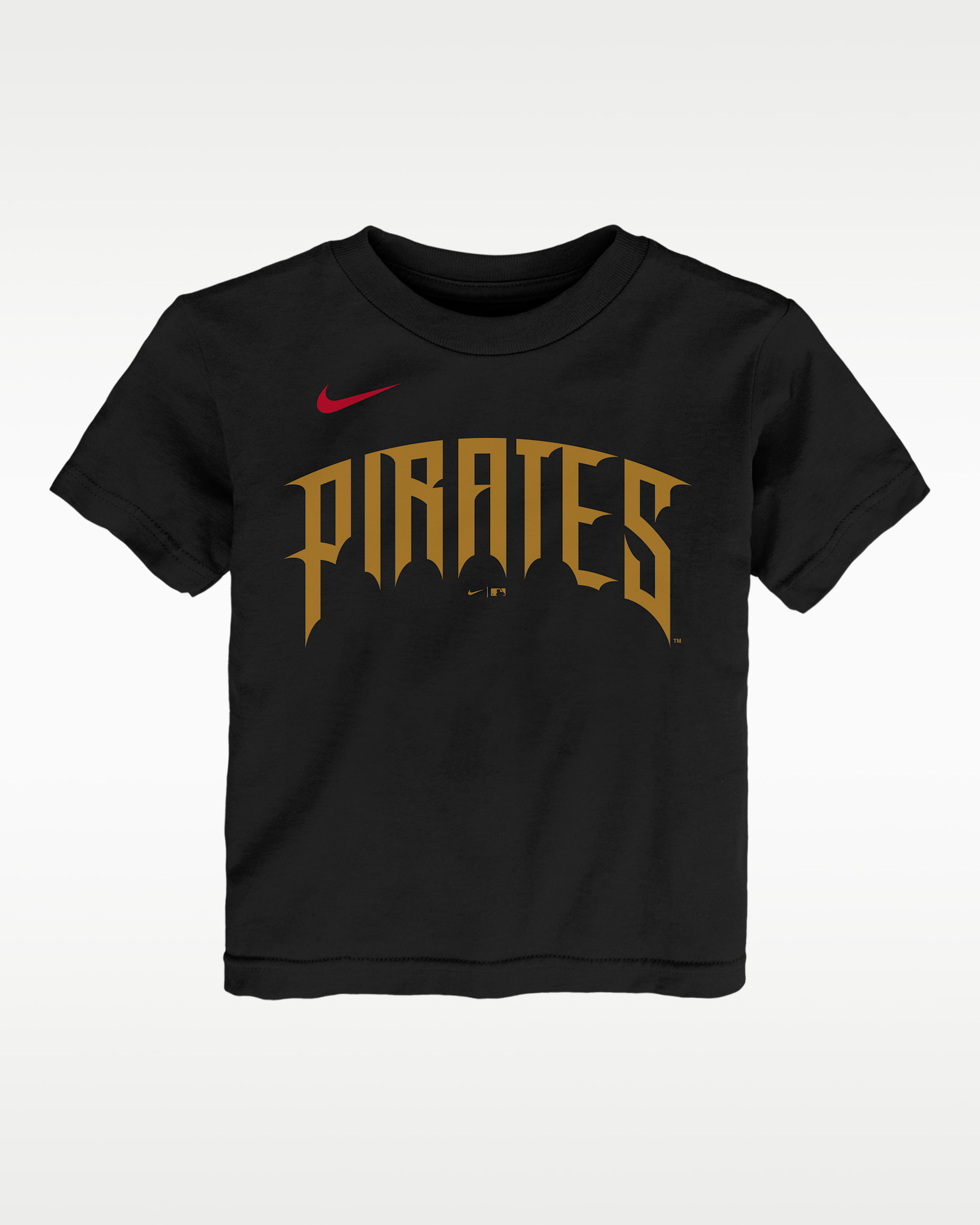Playera Nike de la MLB infantil Paul Skenes Pittsburgh Pirates City Connect - Negro