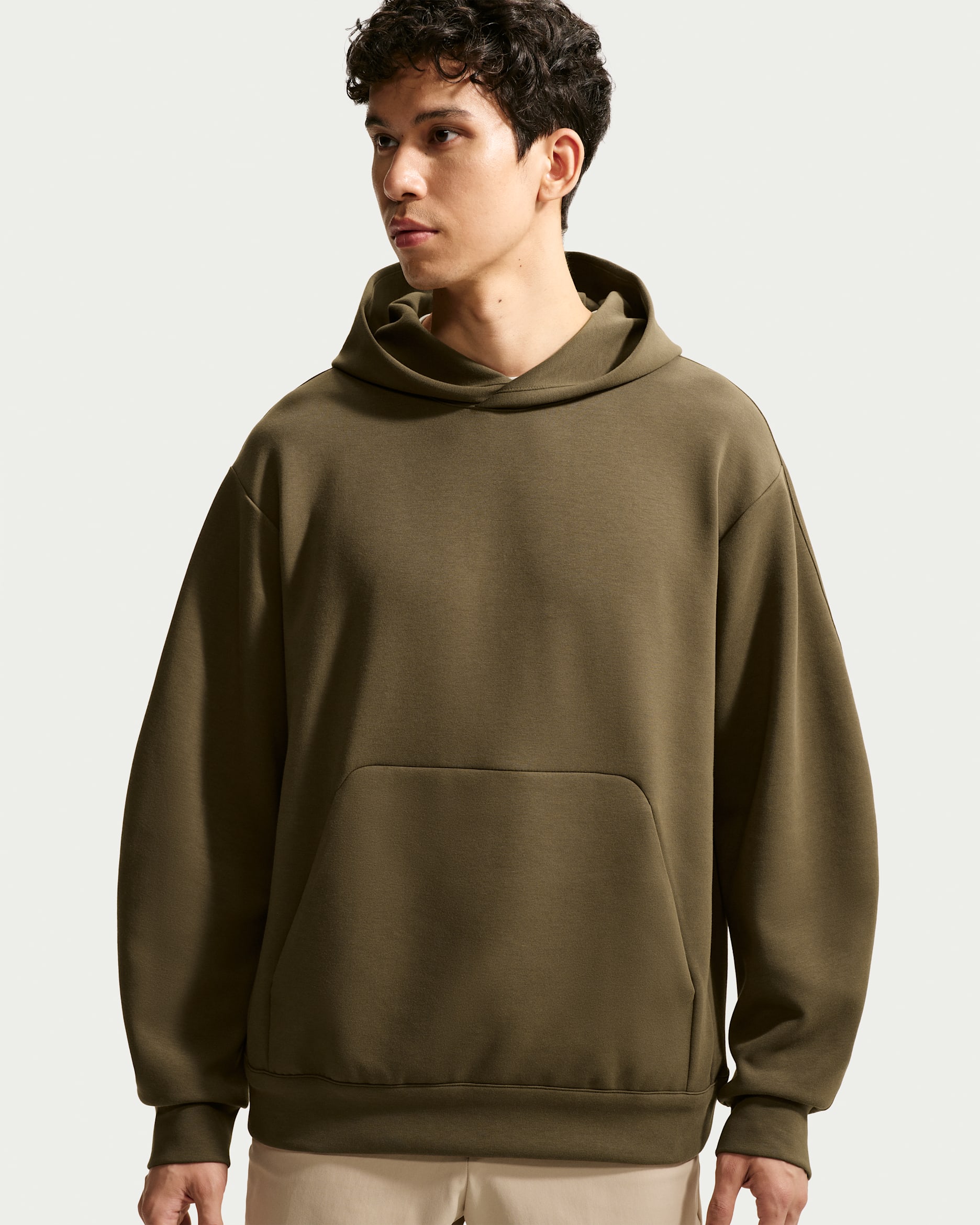 Nike 24.7 ImpossiblySoft Men's Dri-FIT Pullover Hoodie - Dark Hazel/Black/Velvet Brown