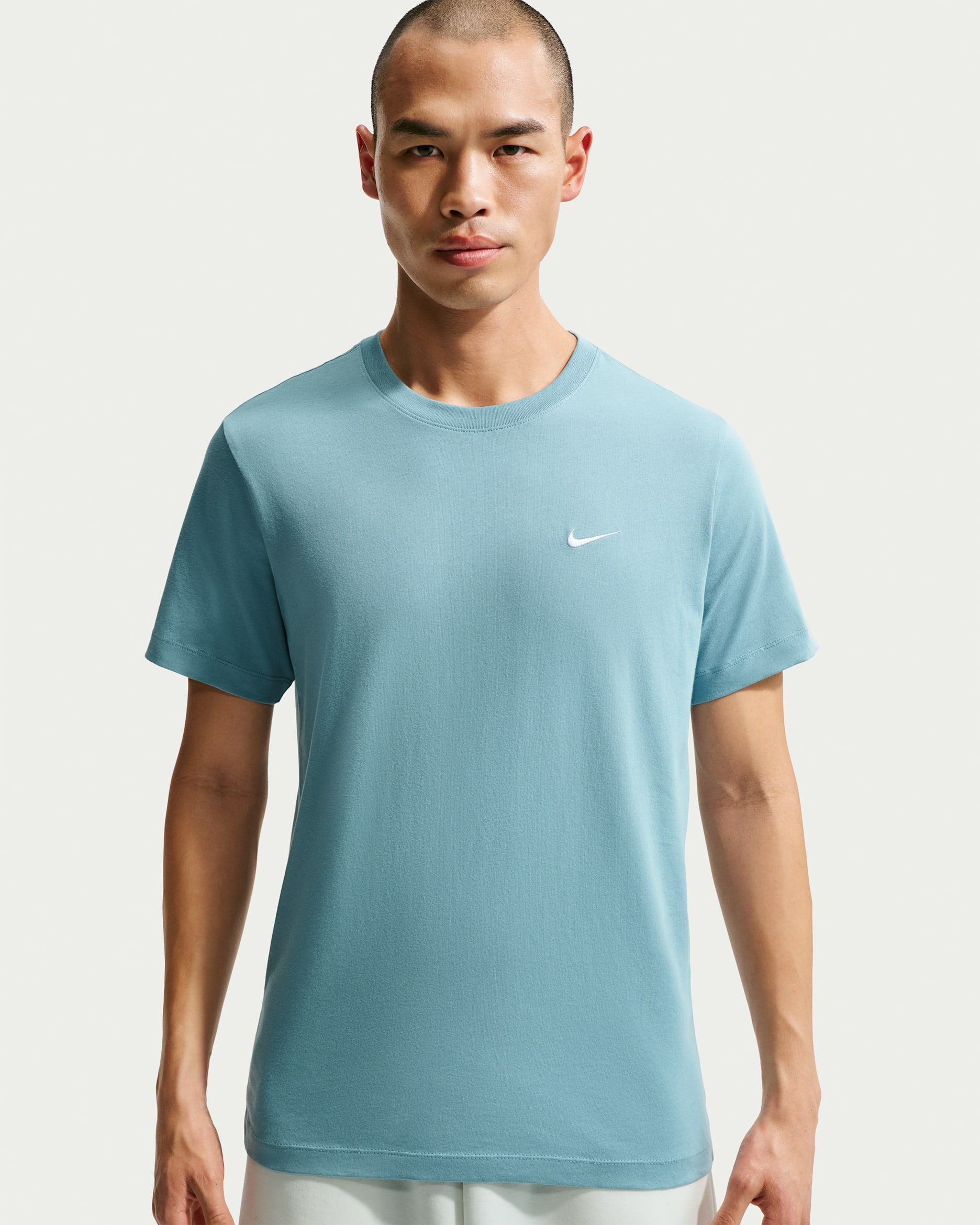 ナイキ スポーツウェア スウッシュ メンズ Tシャツ - デニムターコイズ