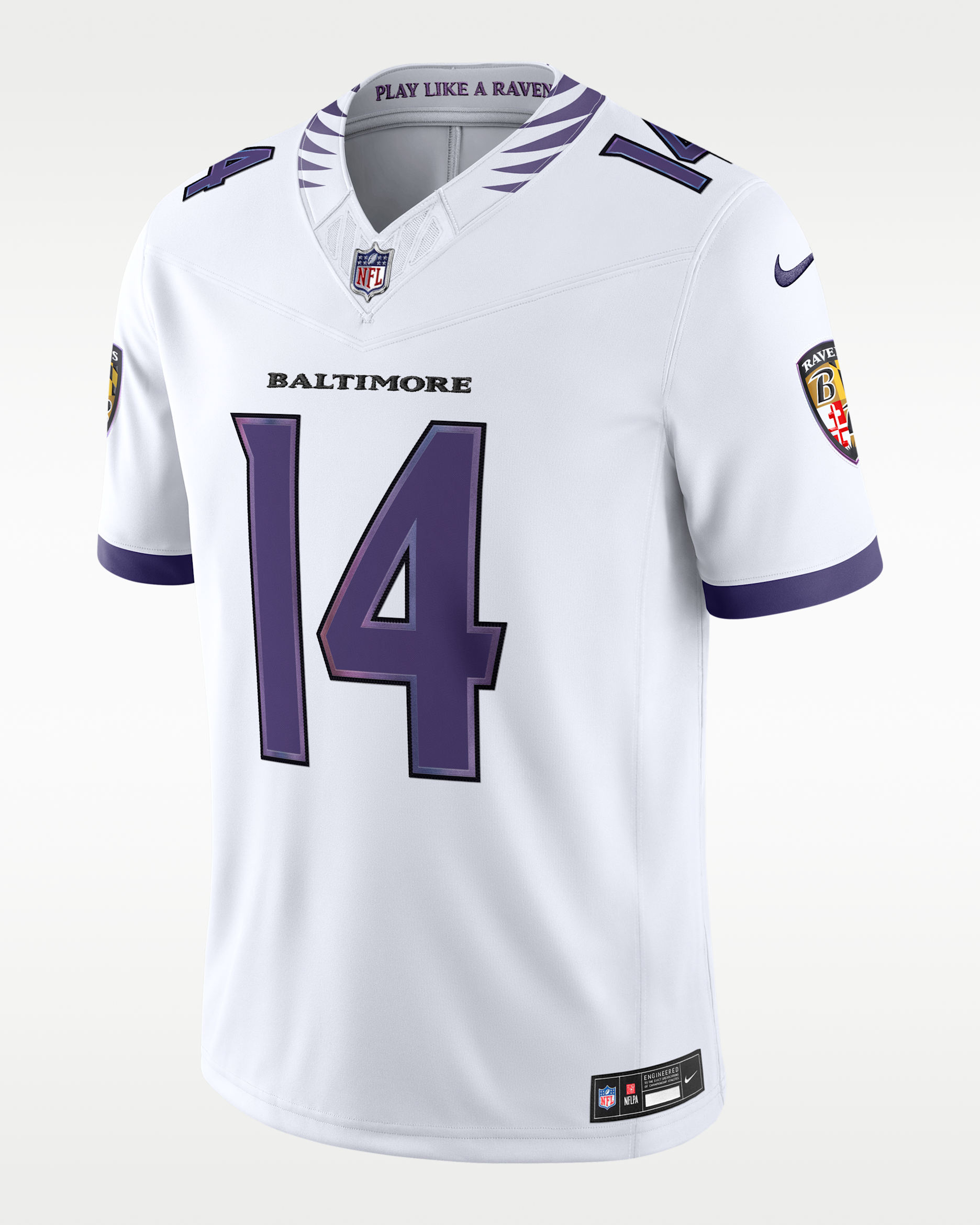 Kyle Hamilton Baltimore Ravens Men's Nike Dri-FIT NFL Limited Jersey - White