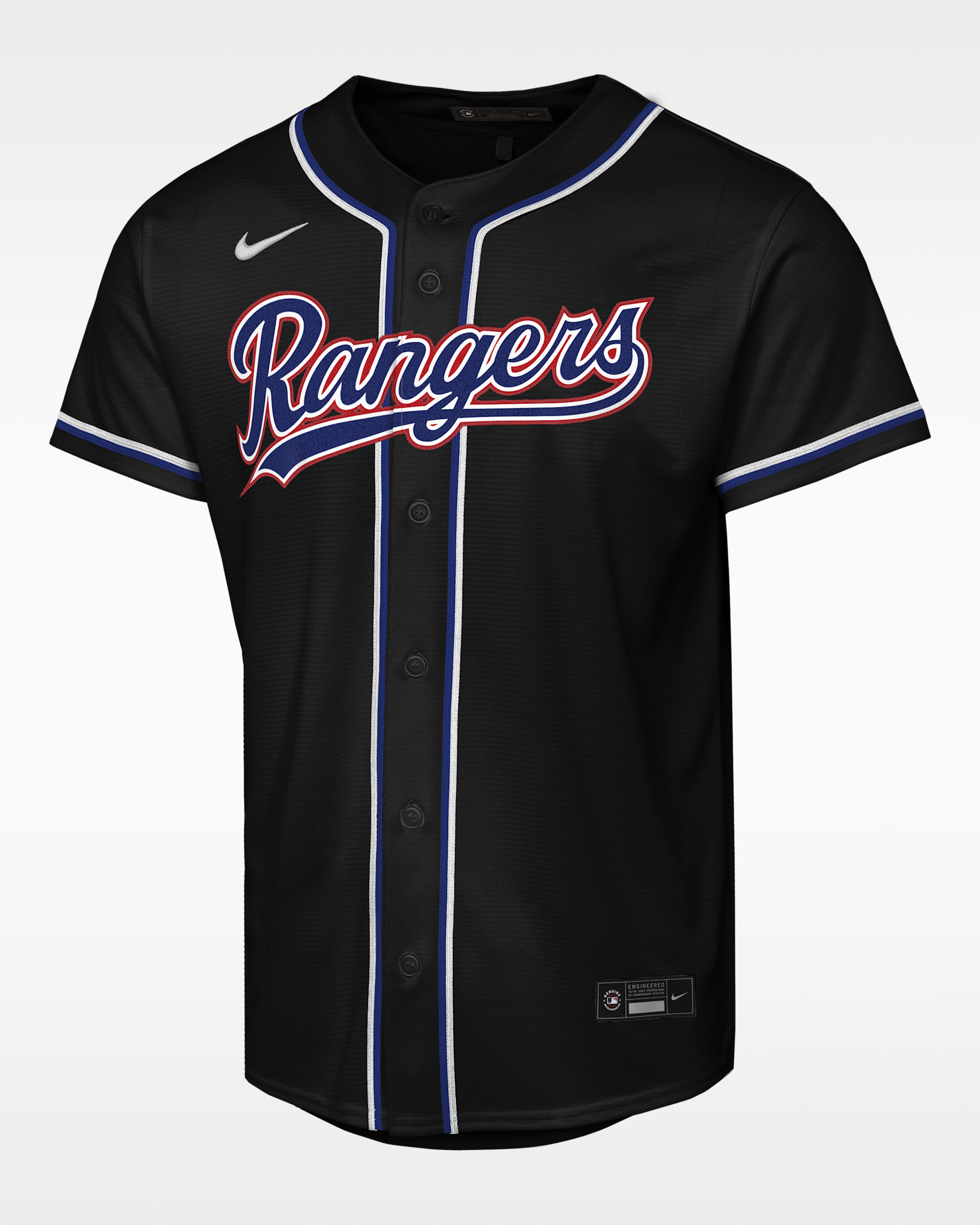 Corey Seager Texas Rangers Big Kids' Nike MLB Replica Fashion Jersey - Black