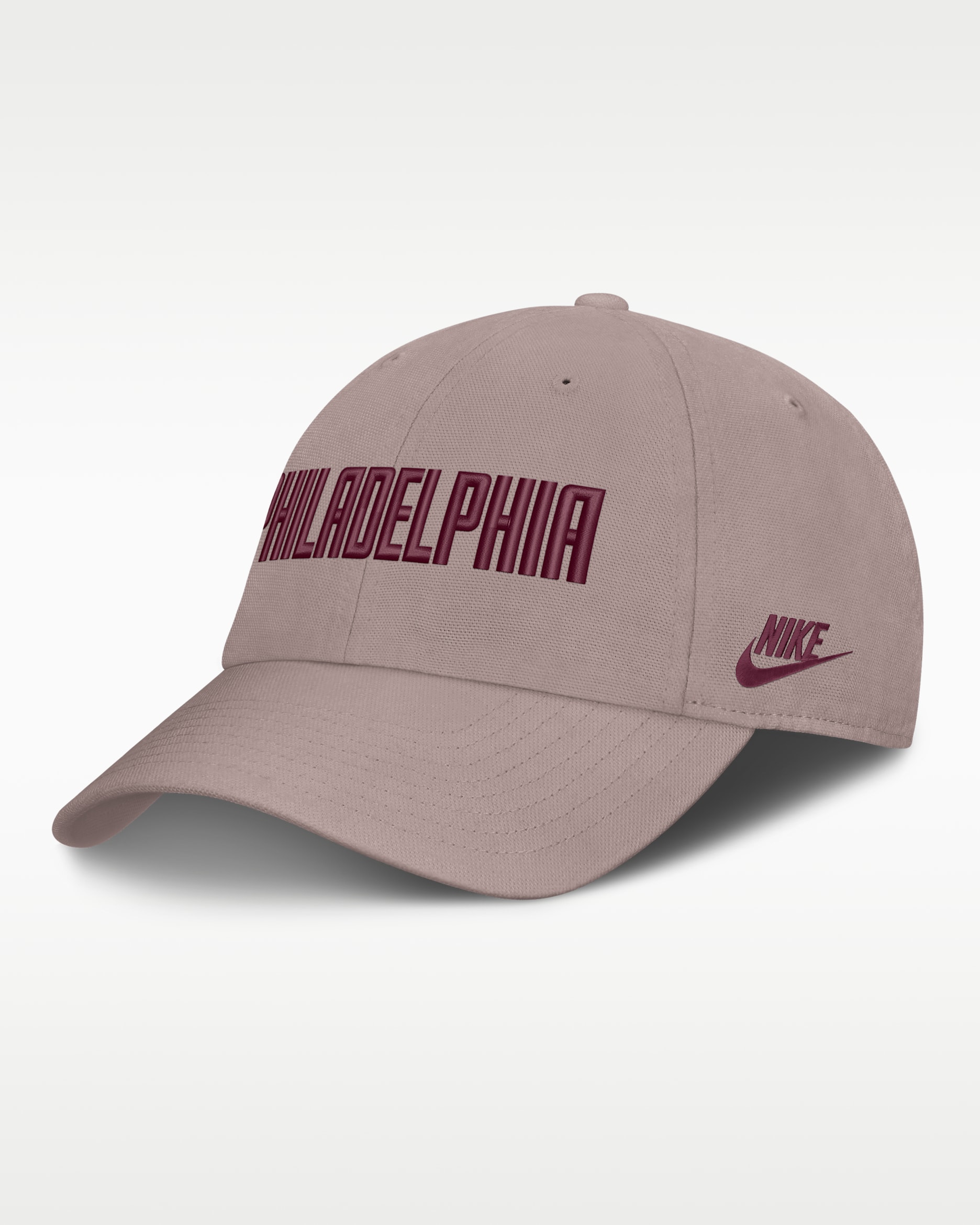 Philadelphia Phillies Cooperstown Club Men's Nike MLB Adjustable Hat - Legend Light Brown