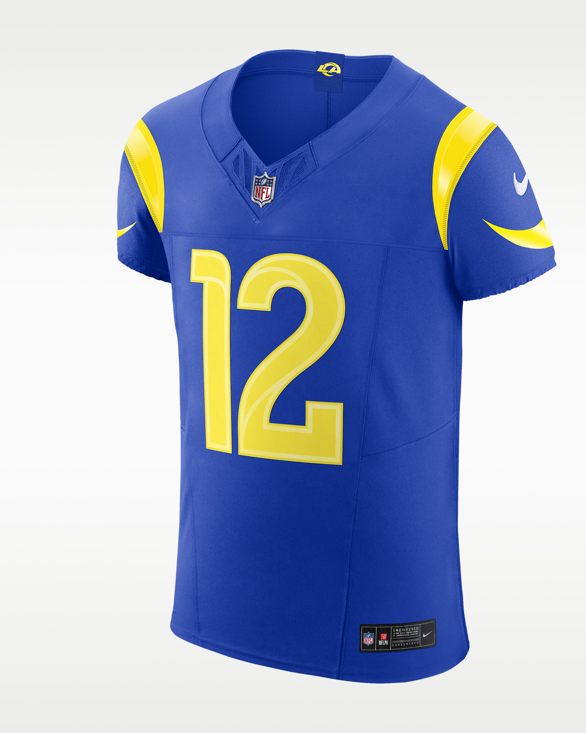 Puka Nacua Los Angeles Rams Men's Nike Dri-FIT NFL Elite Jersey - Royal