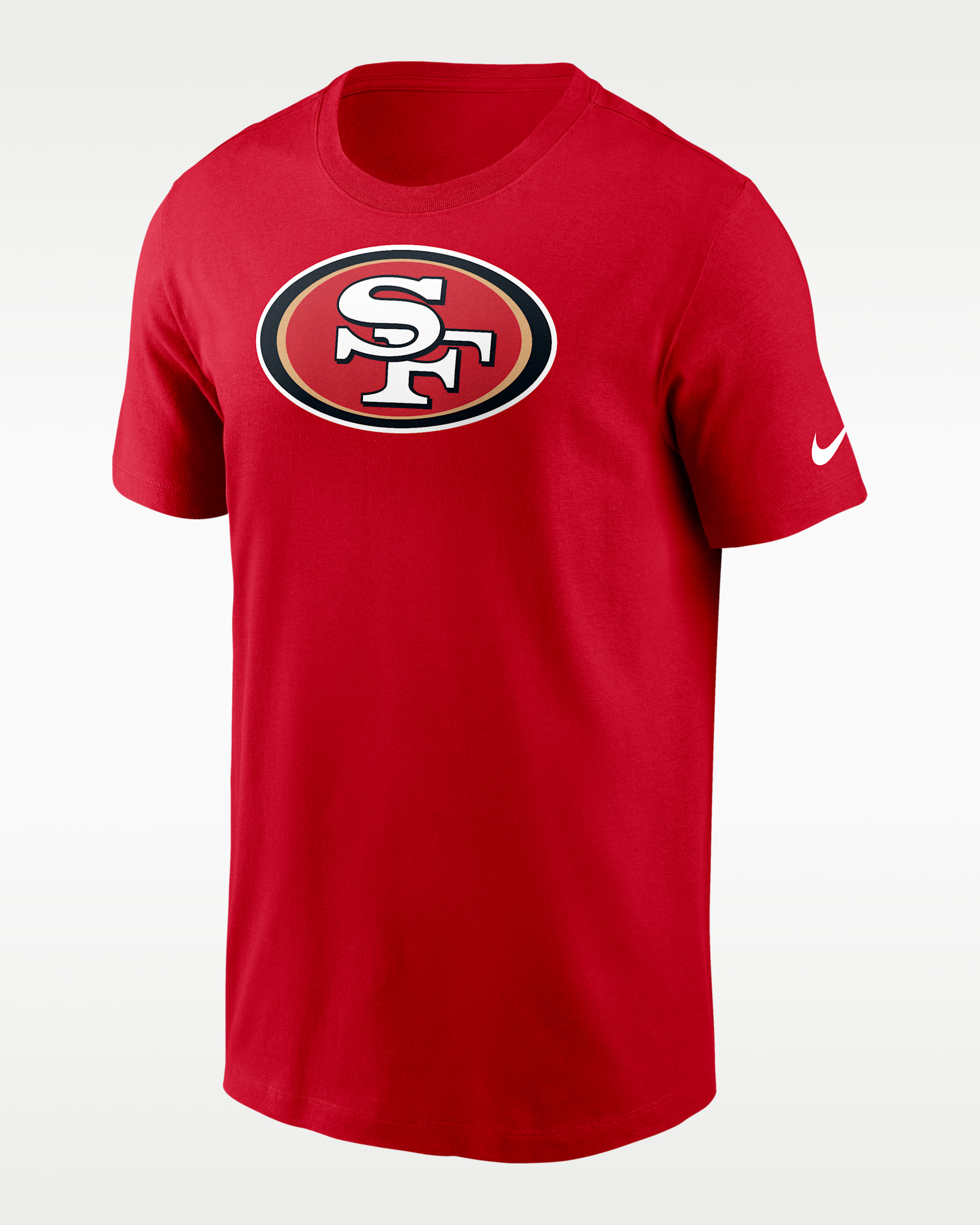 San Francisco 49ers Primary Logo Men's Nike NFL T-Shirt - Gym Red