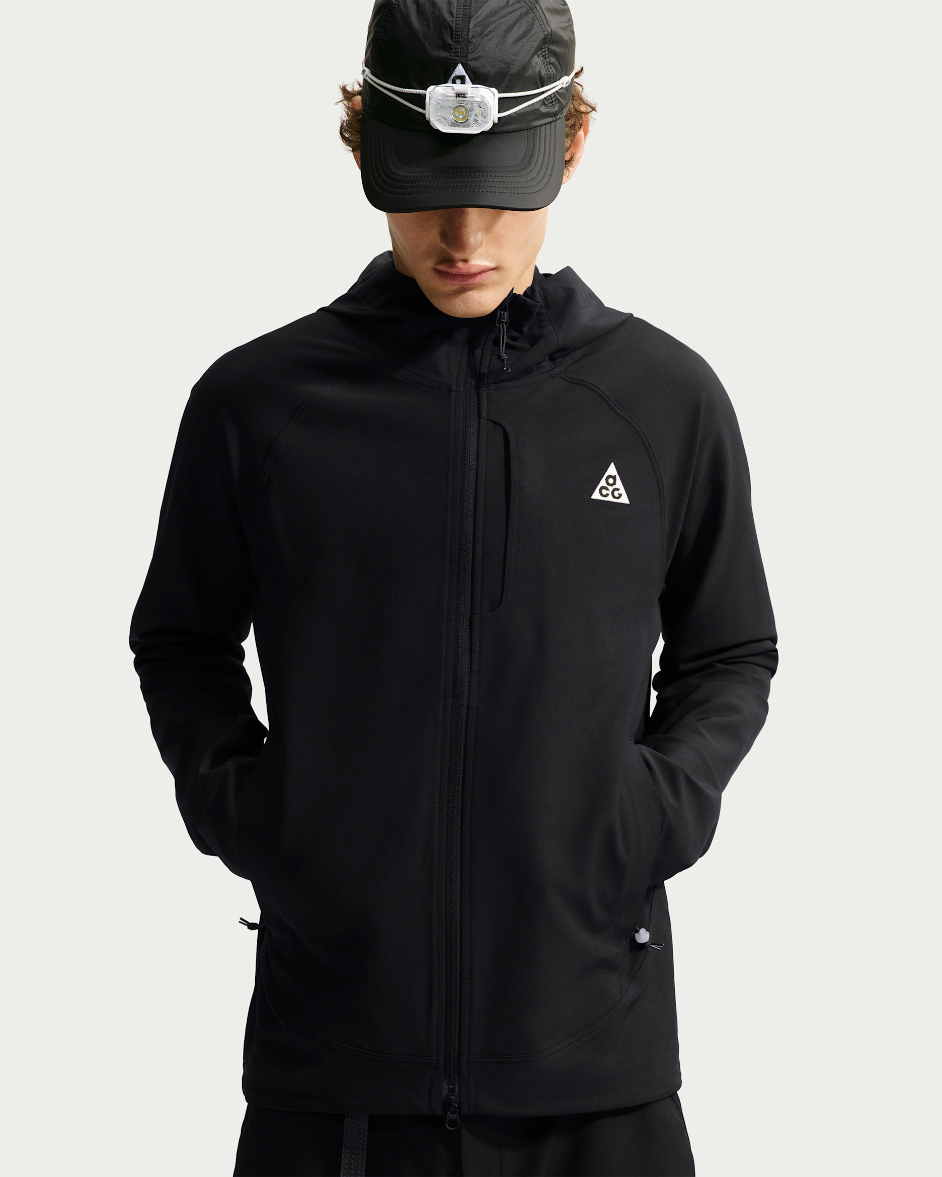 ACG Cloud Trekker Men's Full-Zip Hiking Jacket - Black/Summit White
