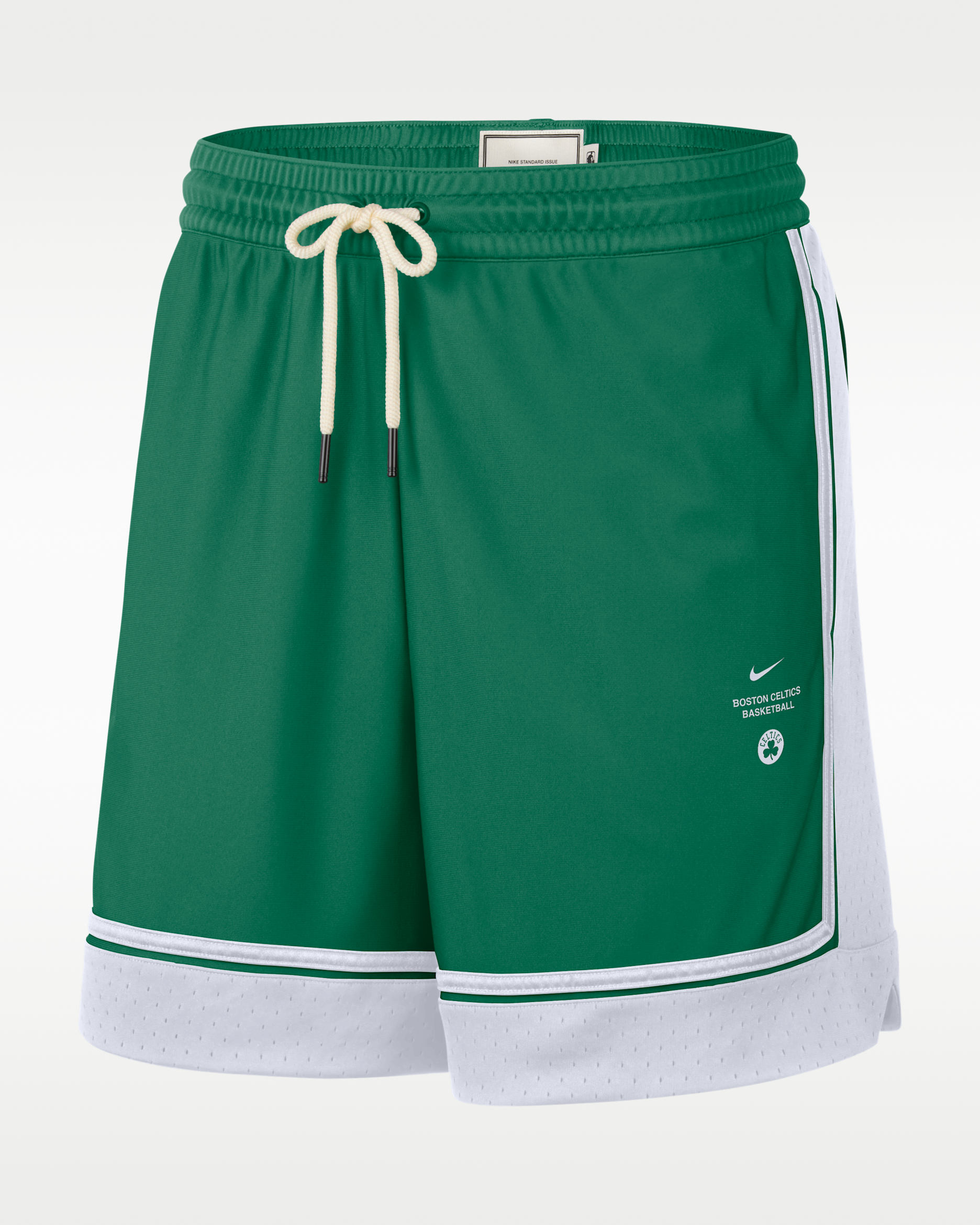 Boston Celtics Standard Issue Men's 15cm (approx.) NBA Shorts - Clover/White
