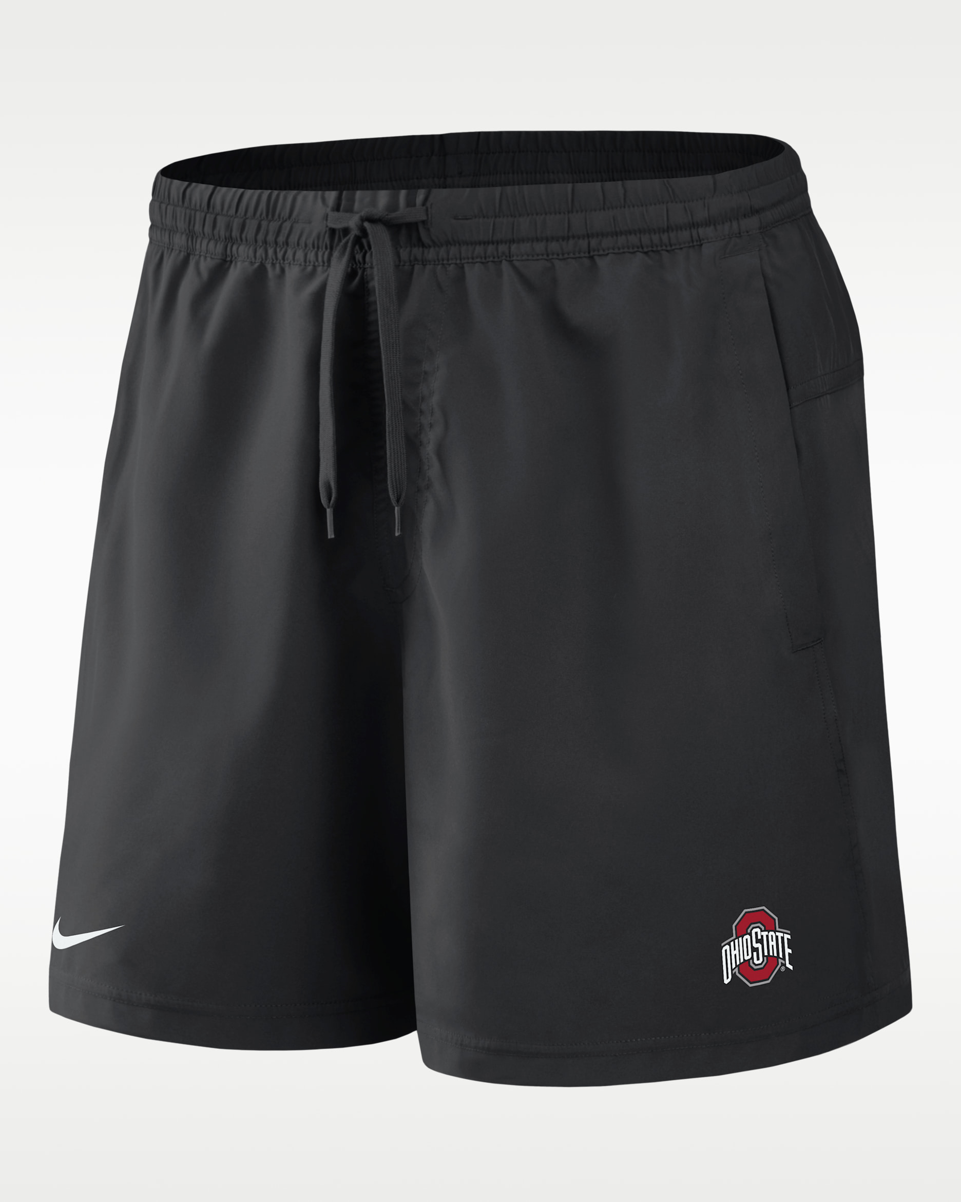 Ohio State Primetime Primary Logo Men's Nike Dri-FIT College Form Shorts - Black
