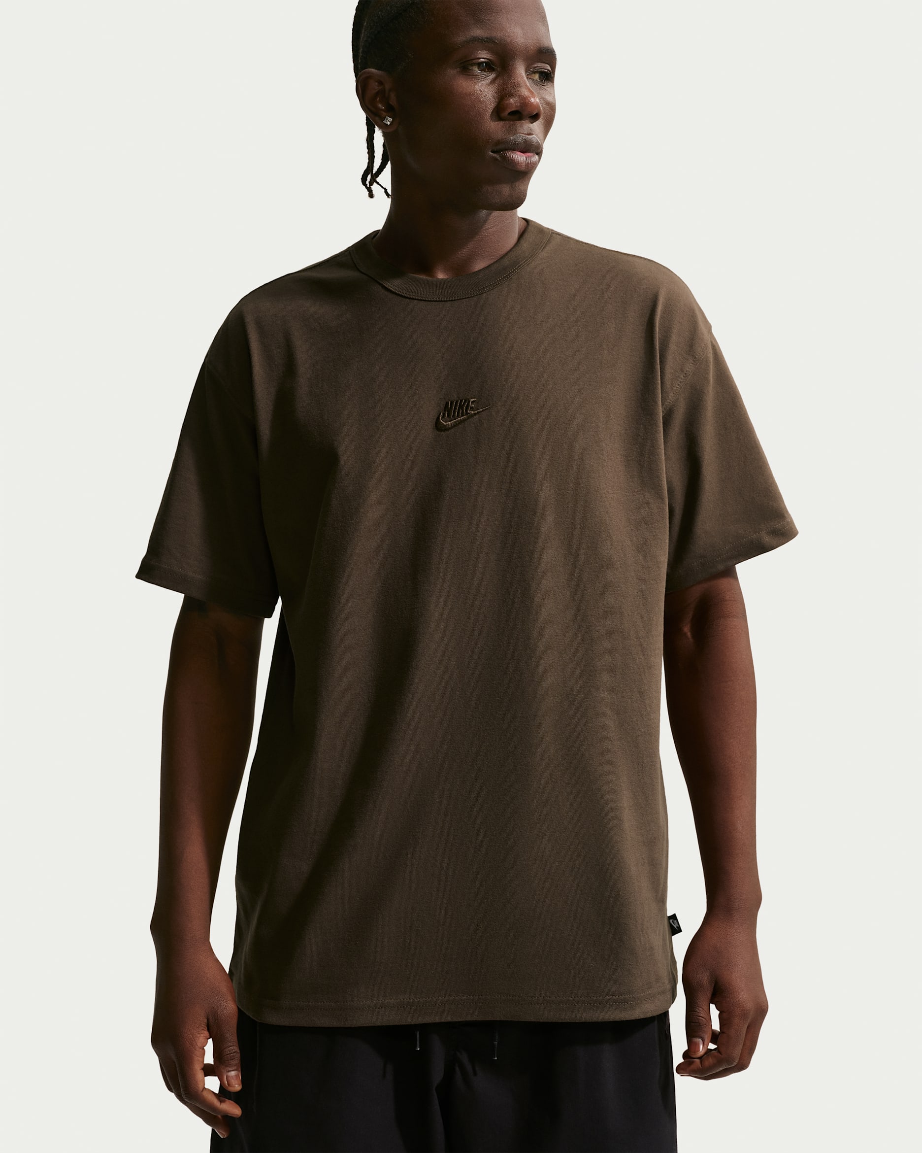 T-shirt Nike Sportswear Premium Essentials för män - Dark Hazel