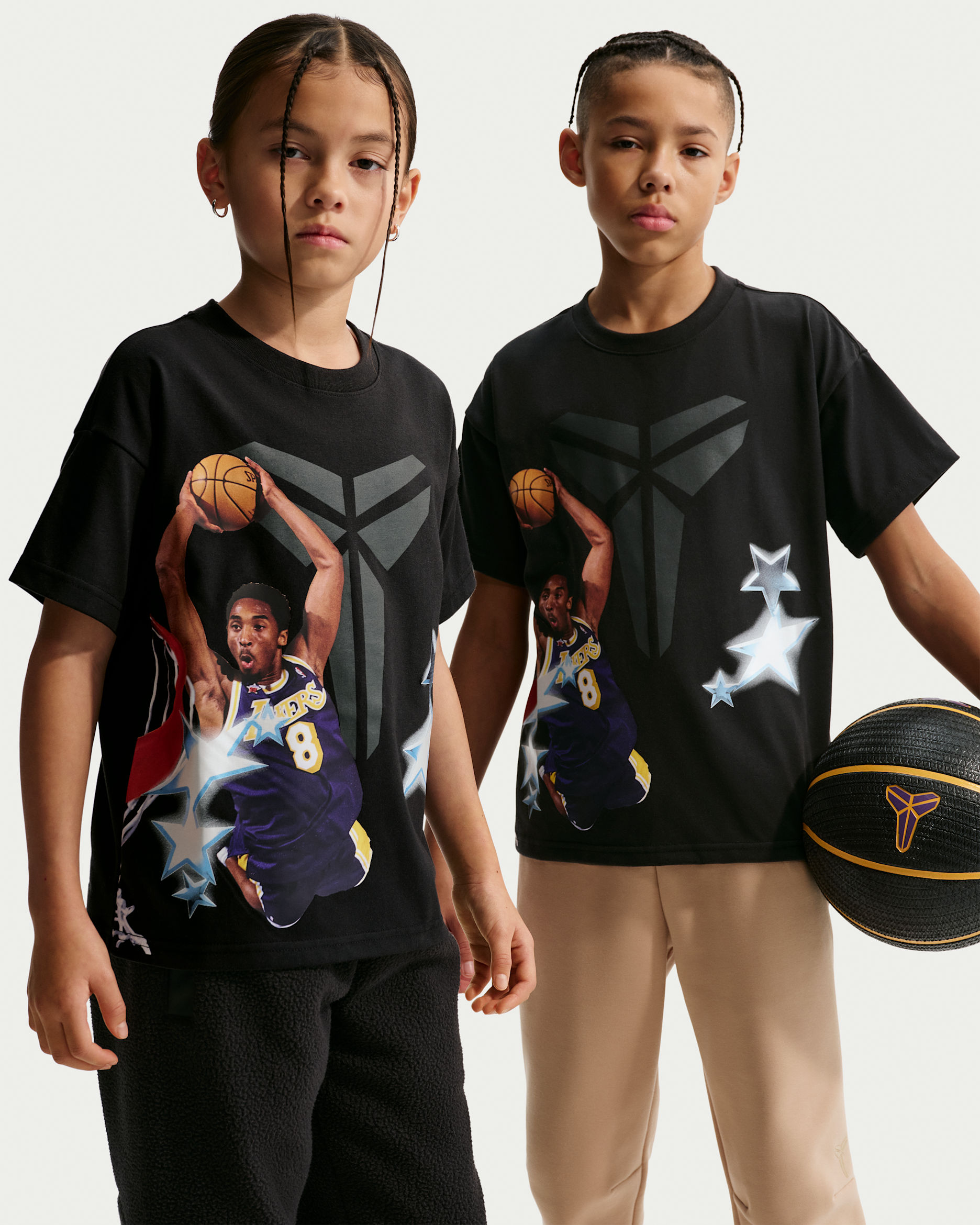 Kobe Dri-FIT Max90 T-shirt voor kids - Zwart