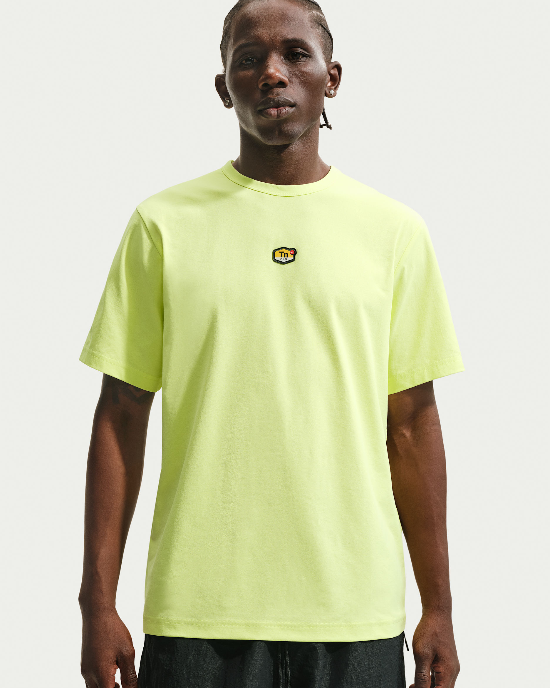 Pánské tričko Nike Sportswear Tuned Air - Light Lemon Twist/Bílá