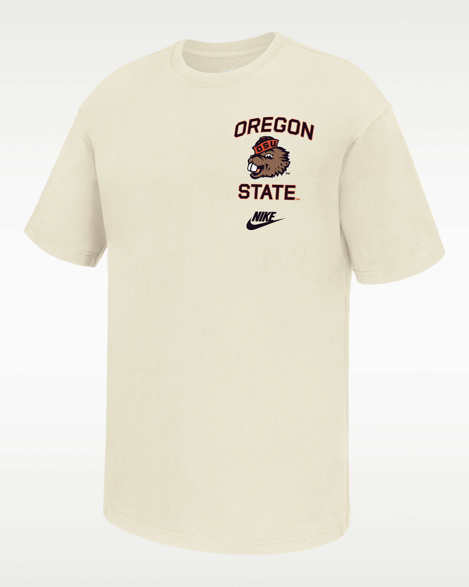 Oregon State Men's Nike College T-Shirt - Sail