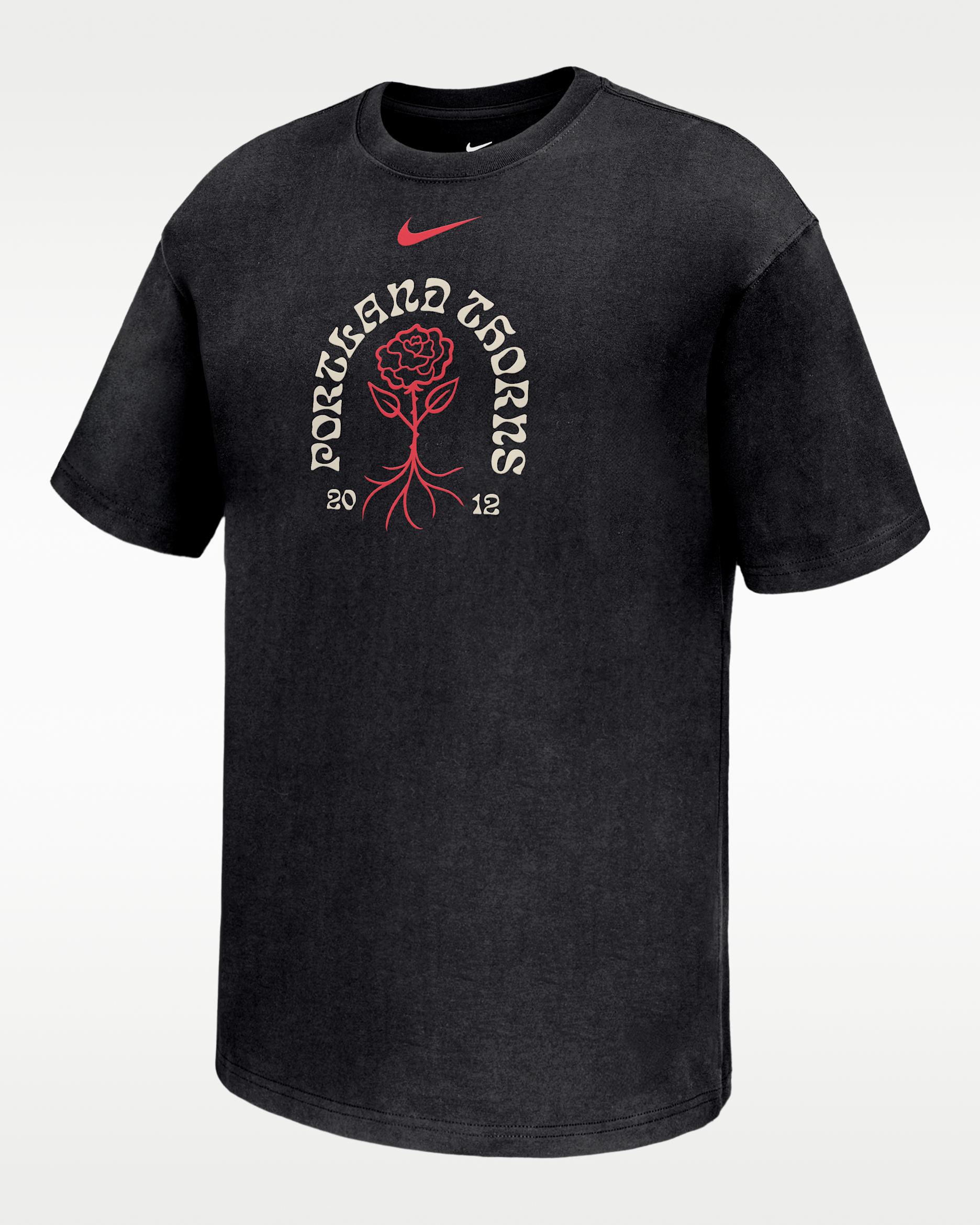 Portland Thorns Max90 Men's Nike NWSL T-Shirt - Black