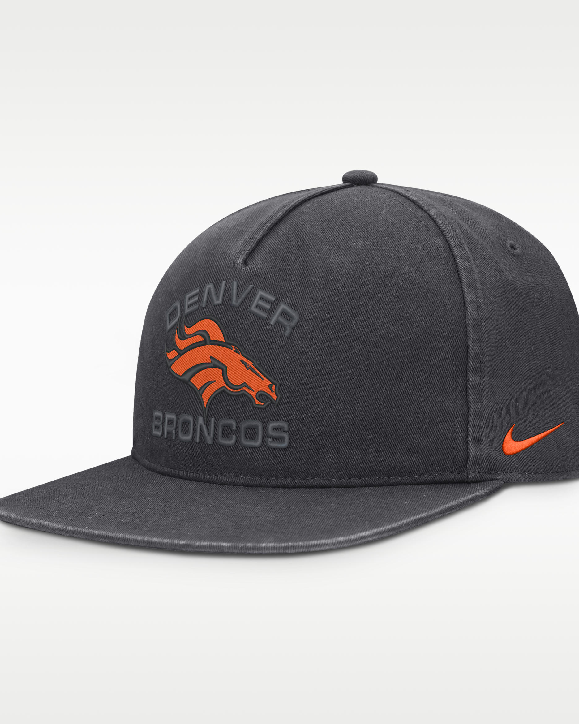 Gorra ajustable Nike de la NFL para hombre Denver Broncos Primetime Pro - Antracita