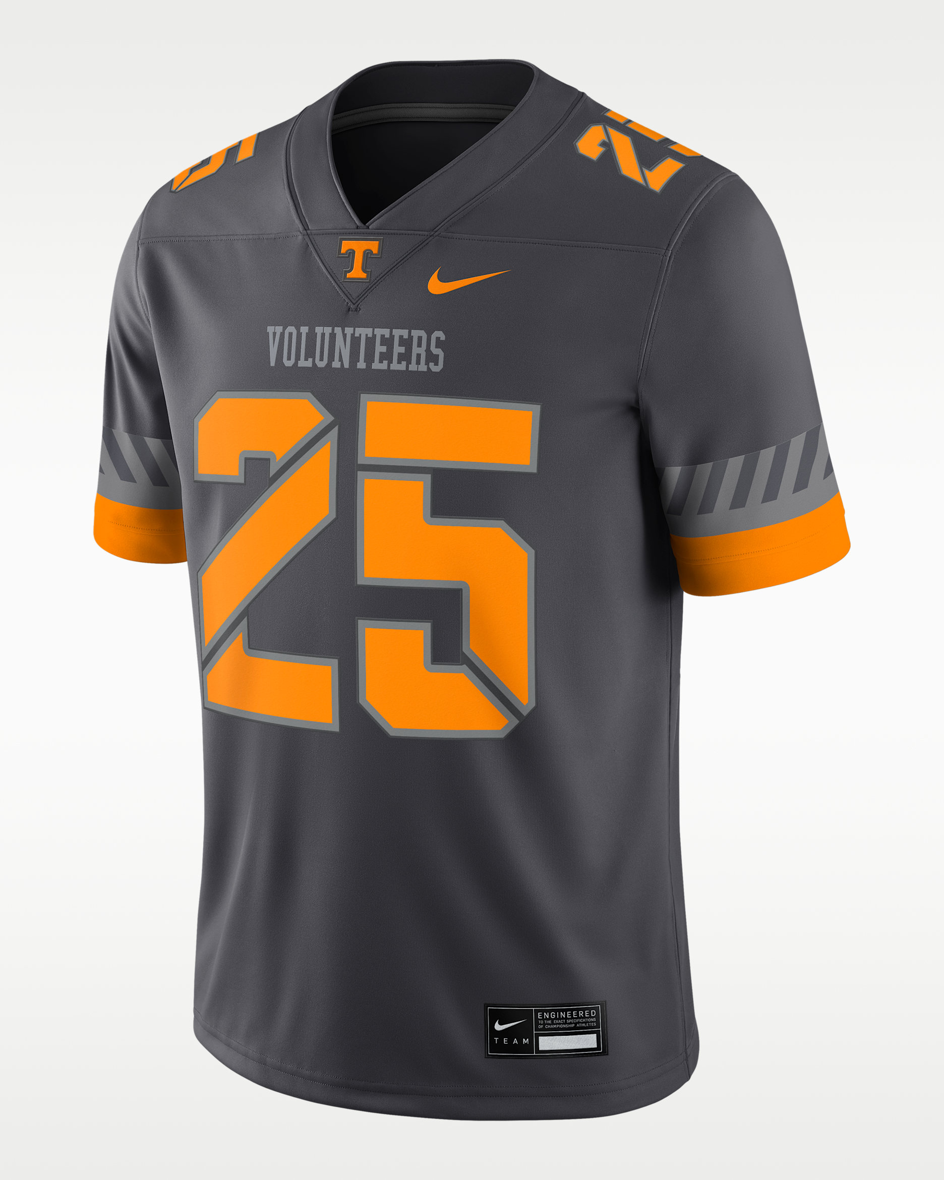 Tennessee Men’s Nike Dri-FIT College Game Jersey - Anthracite