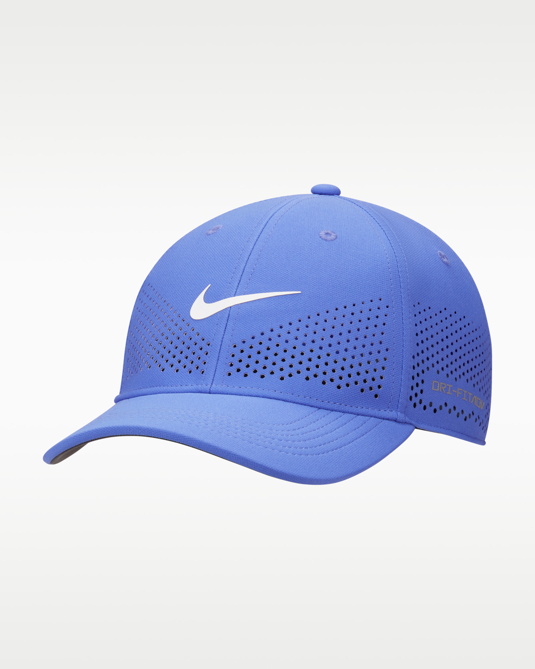 Nike Dri-FIT ADV Club Swoosh 硬帽 - Light Ultramarine/白色