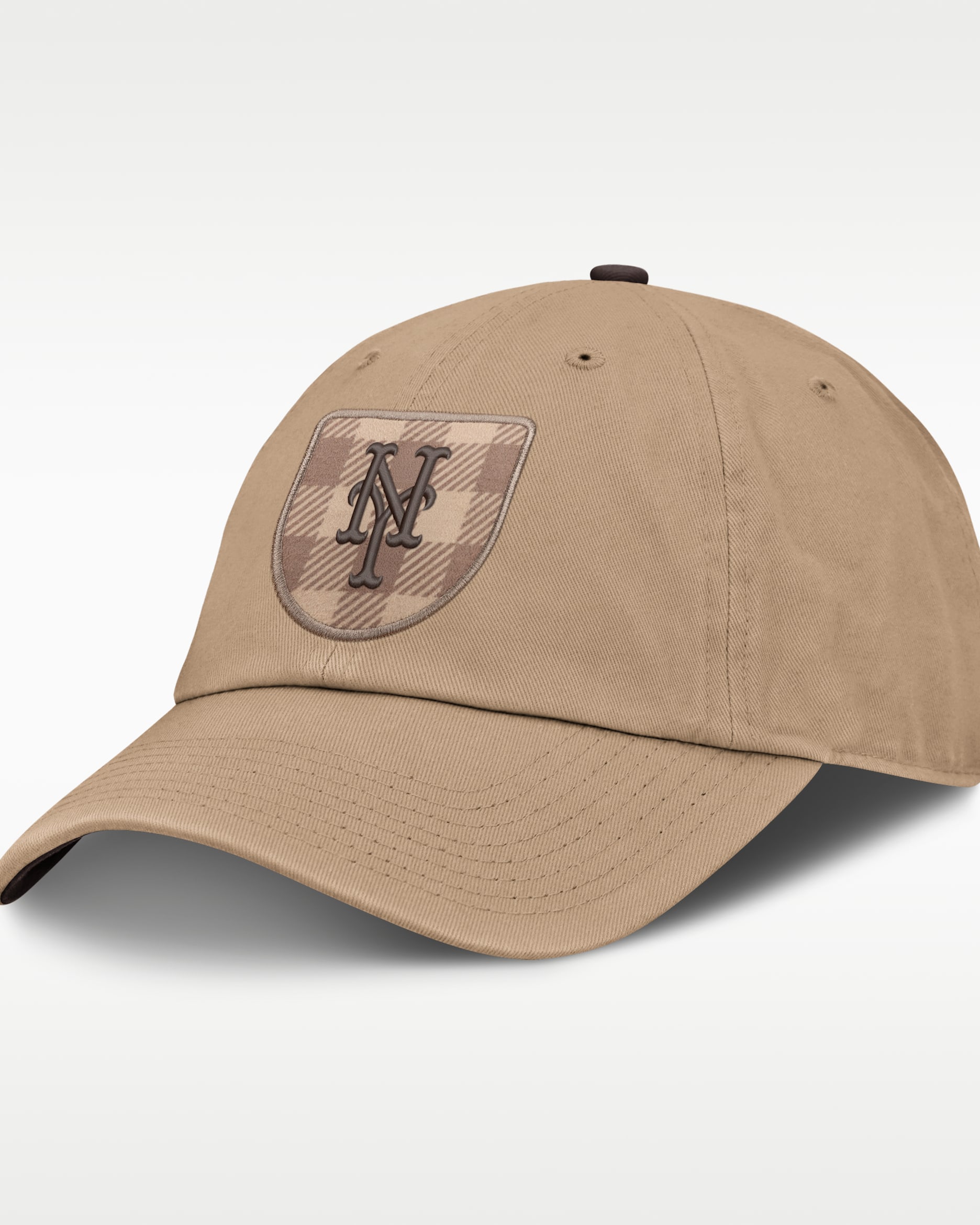 New York Mets Statement Men's Nike MLB Adjustable Hat - Legend Light Brown