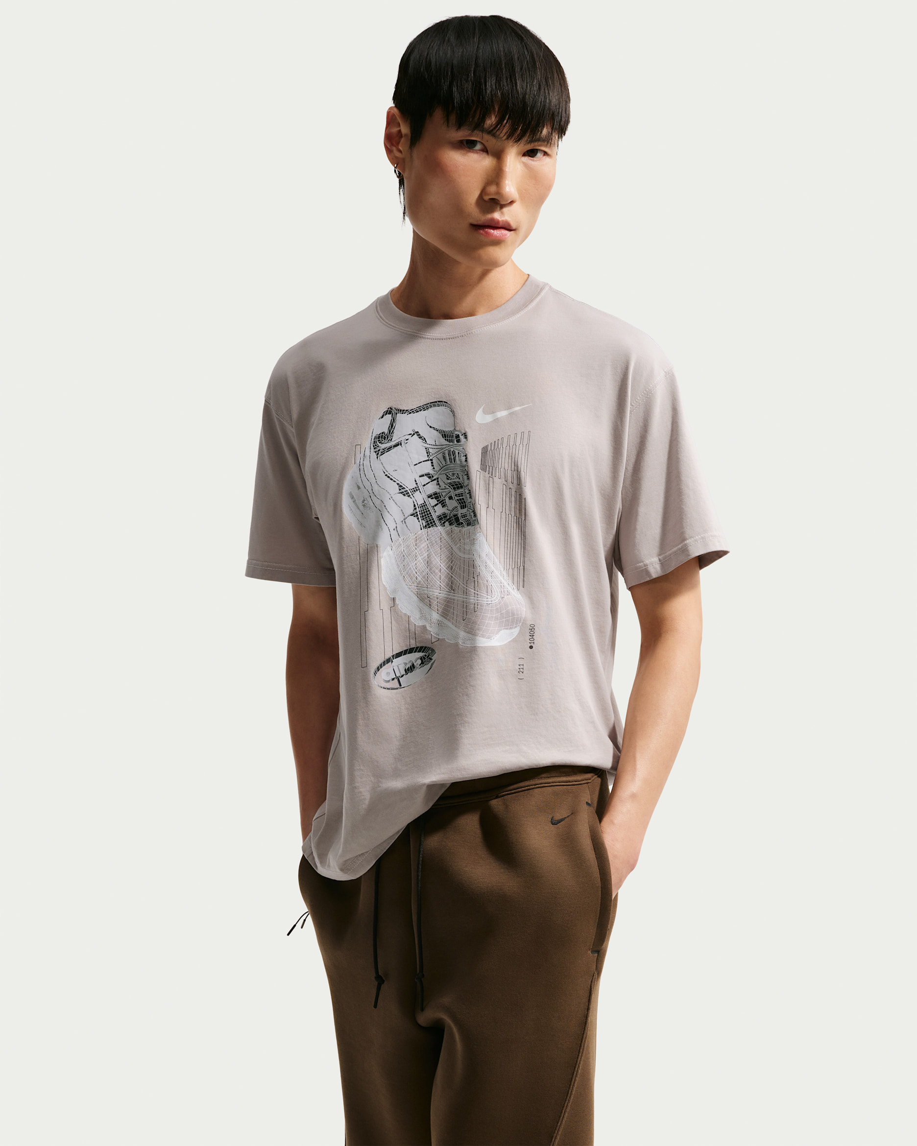 ナイキ "City Pack" メンズ Tシャツ - カレッジグレー/オフホワイト/オフホワイト