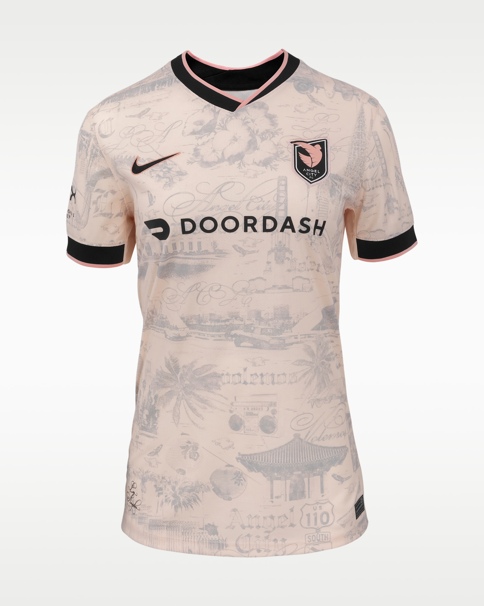 Angel City FC Stadium Edition Women's Nike Dri-FIT Replica Jersey - Tan/Beige