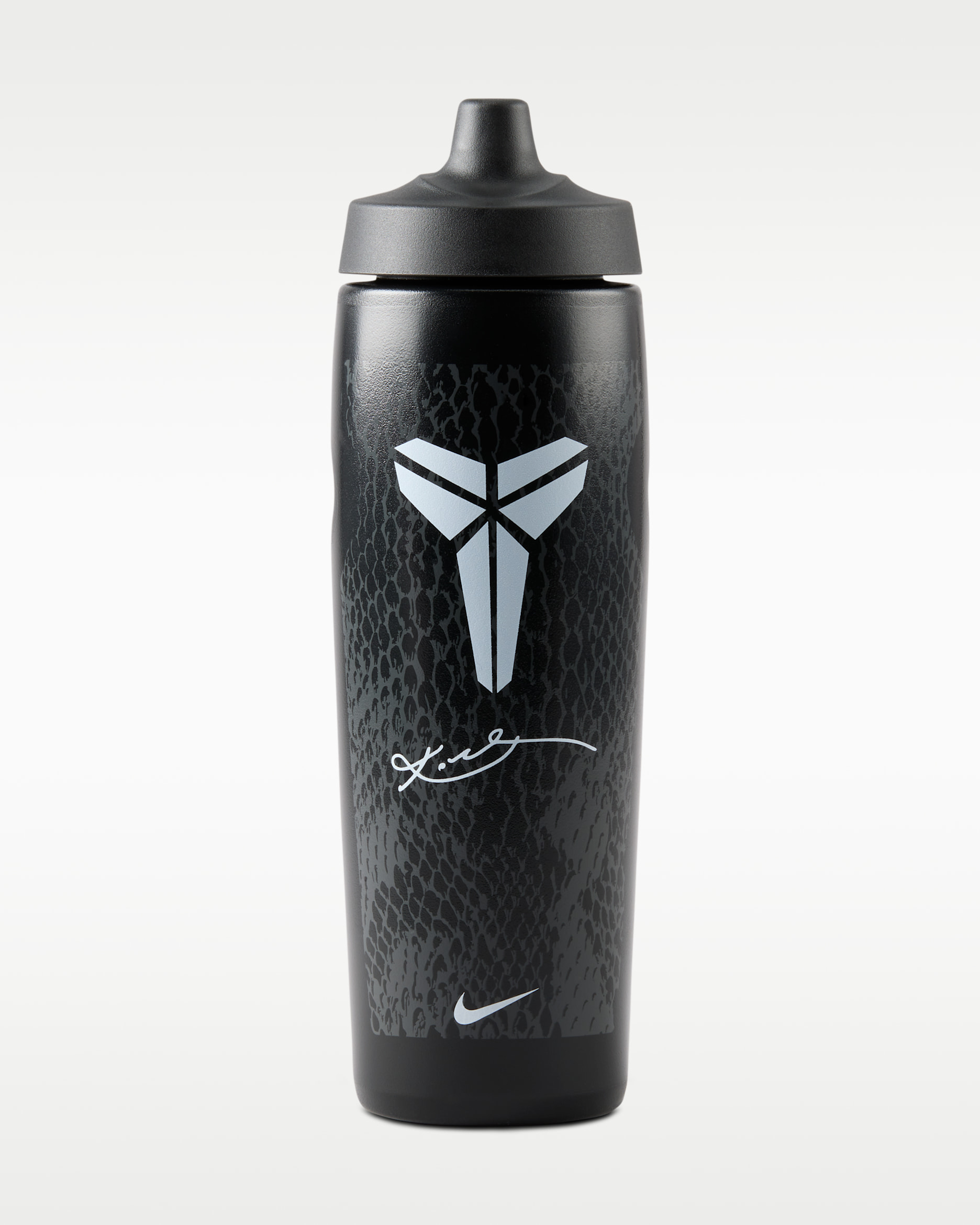 Gourde compressible Nike Refuel (710 ml) - Noir/Medium Ash/Noir/Blanc
