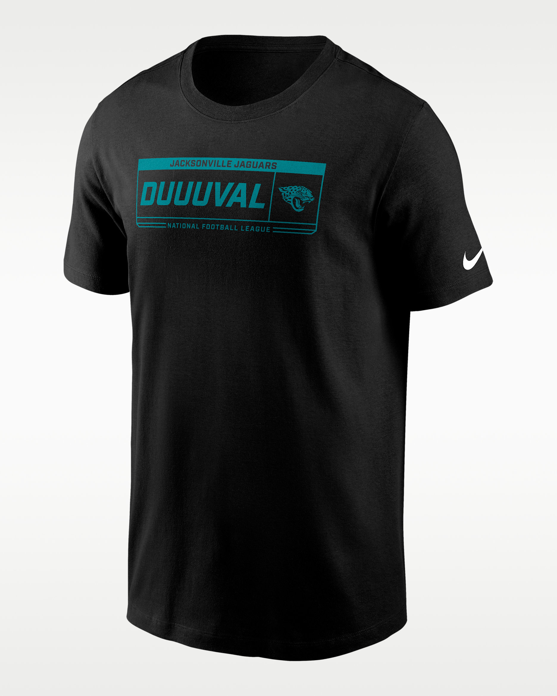 Playera Nike de la NFL para hombre Jacksonville Jaguars Local Essential - Negro