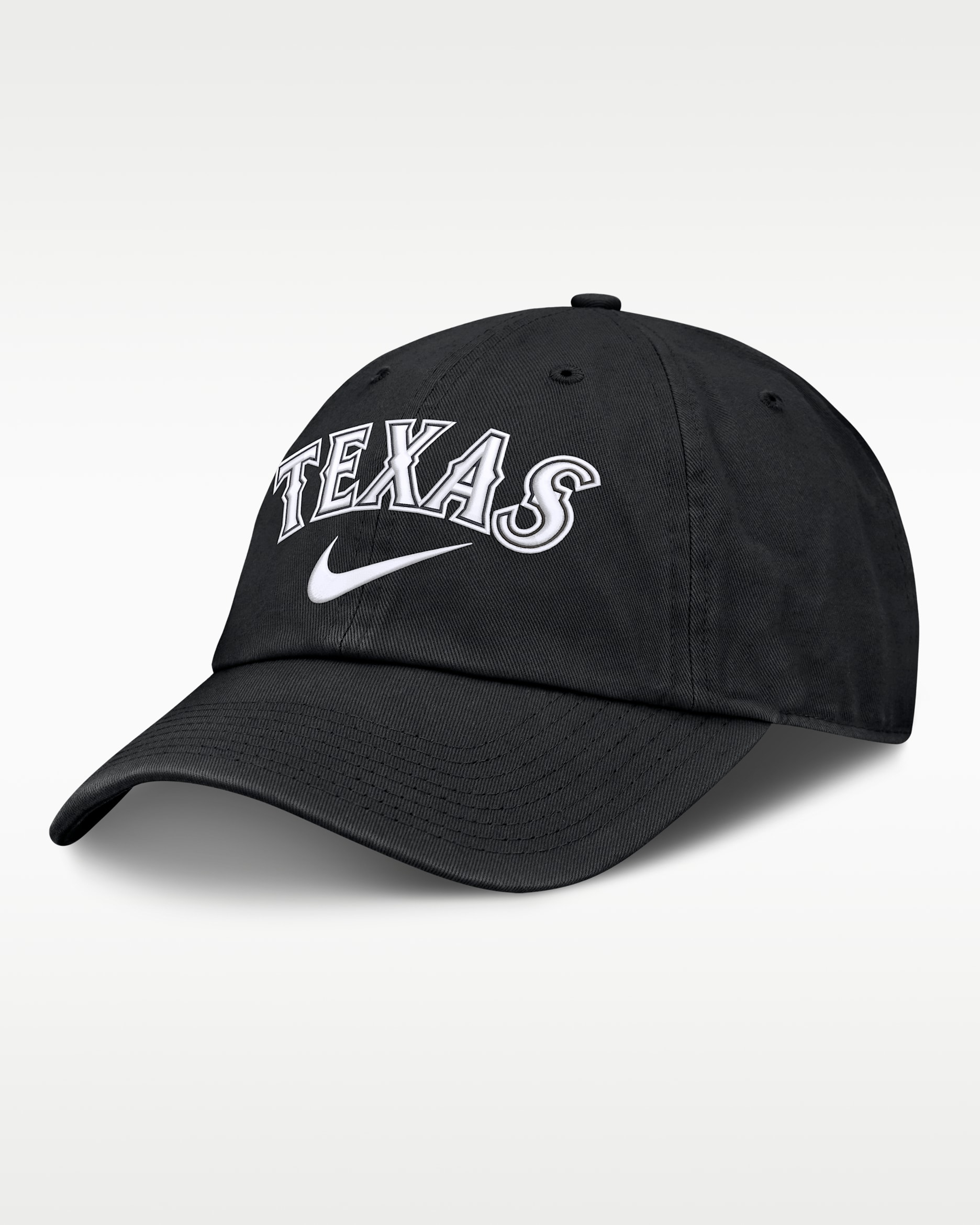 Texas Rangers Primetime Club Men's Nike MLB Unstructured Adjustable Hat - Black