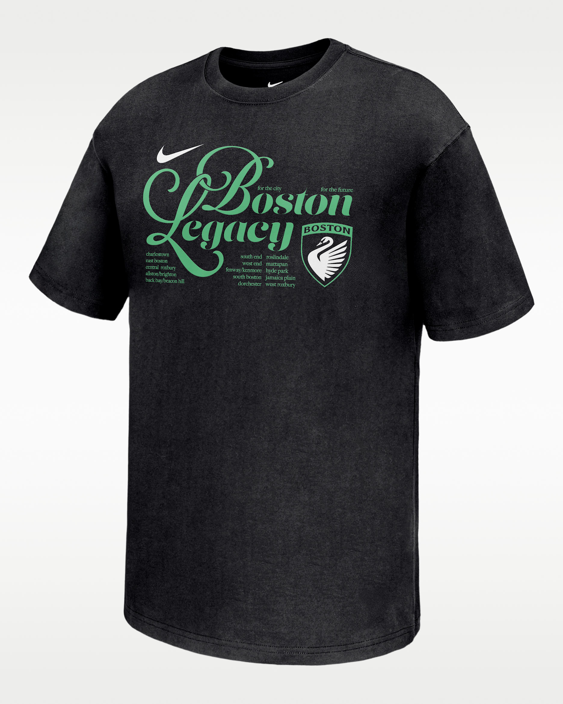 Boston Legacy Max90 Men's Nike NWSL T-Shirt - Black